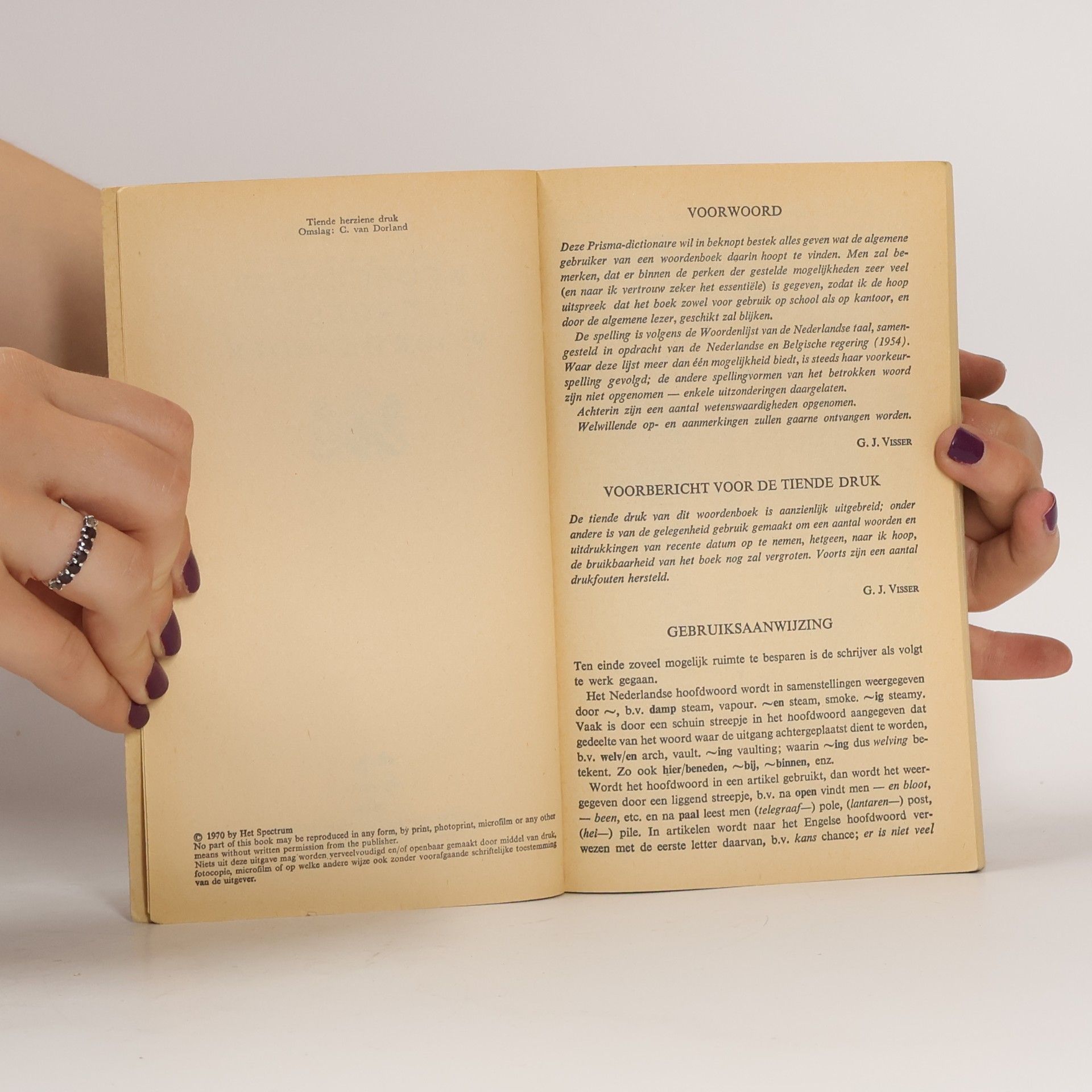 G. J. Visser Nederlands-Engels woordenboek
