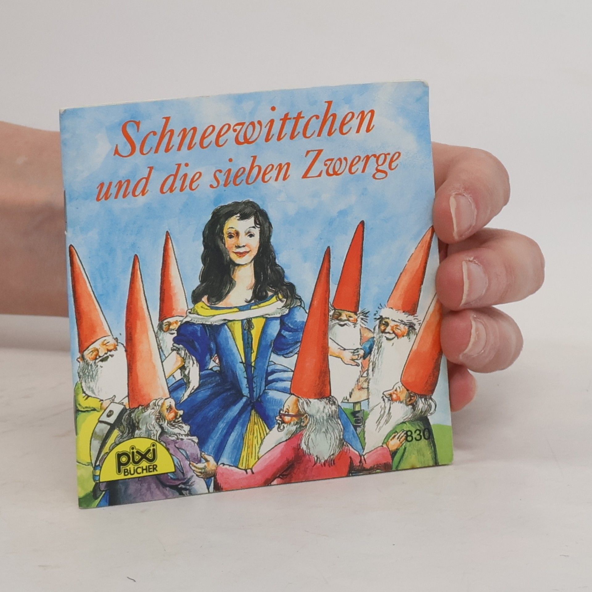 Gebrüder Grimm Pixi Bücher - 830: Schneewittchen und die sieben Zwerge