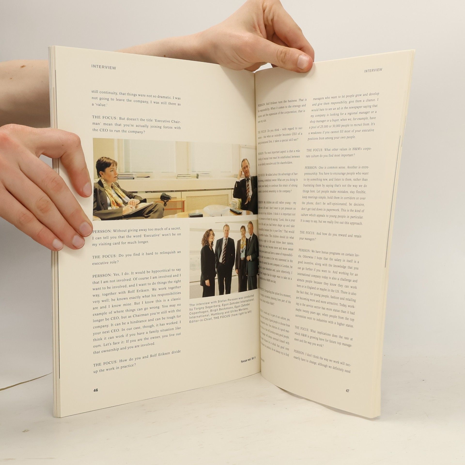 Various authors Succession Planning. The Focus Vol. VI/1