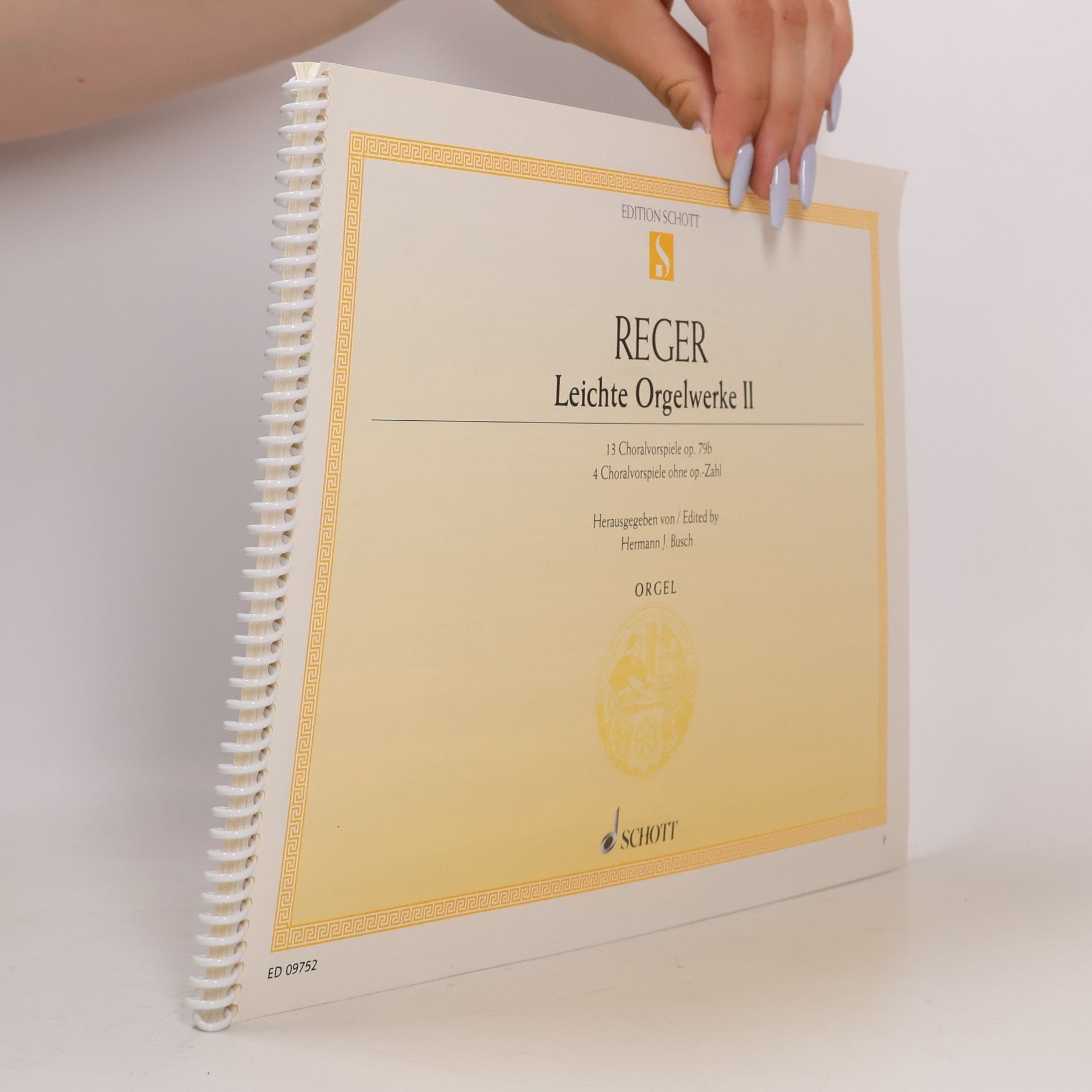 Hermann J. Busch Edition Schott - 2: Leichte Orgelwerke