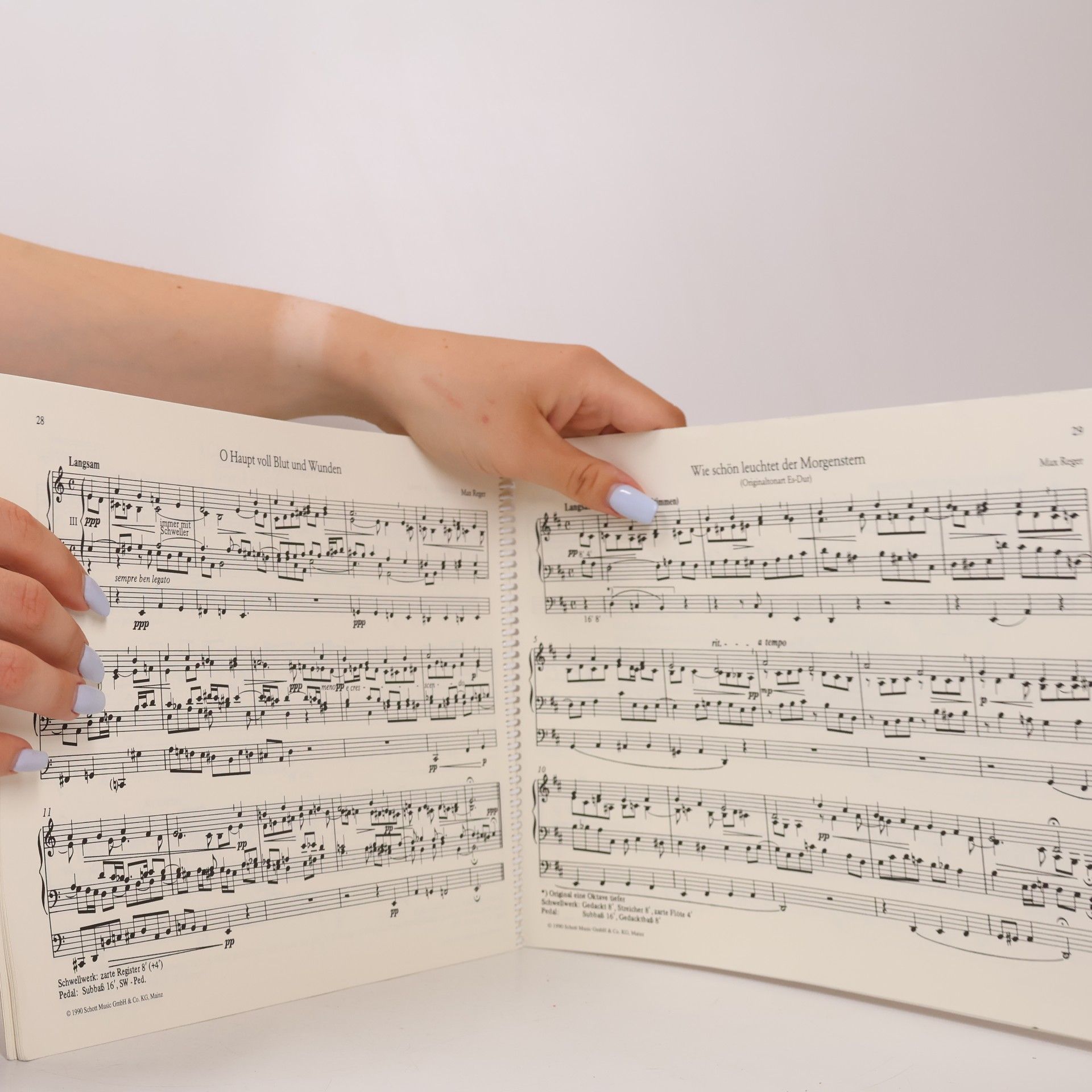 Reger Edition Schott - 2: Leichte Orgelwerke