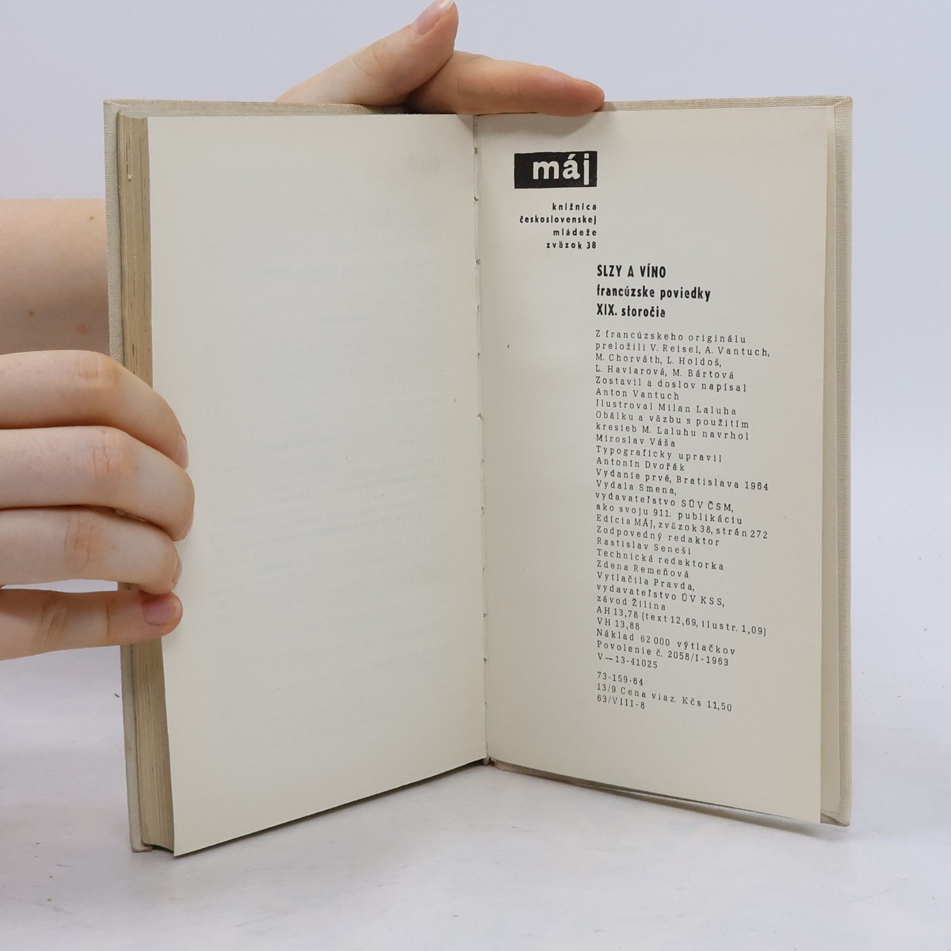 Autorenkollektiv Slzy a víno. Francúzske poviedky XIX. storočia