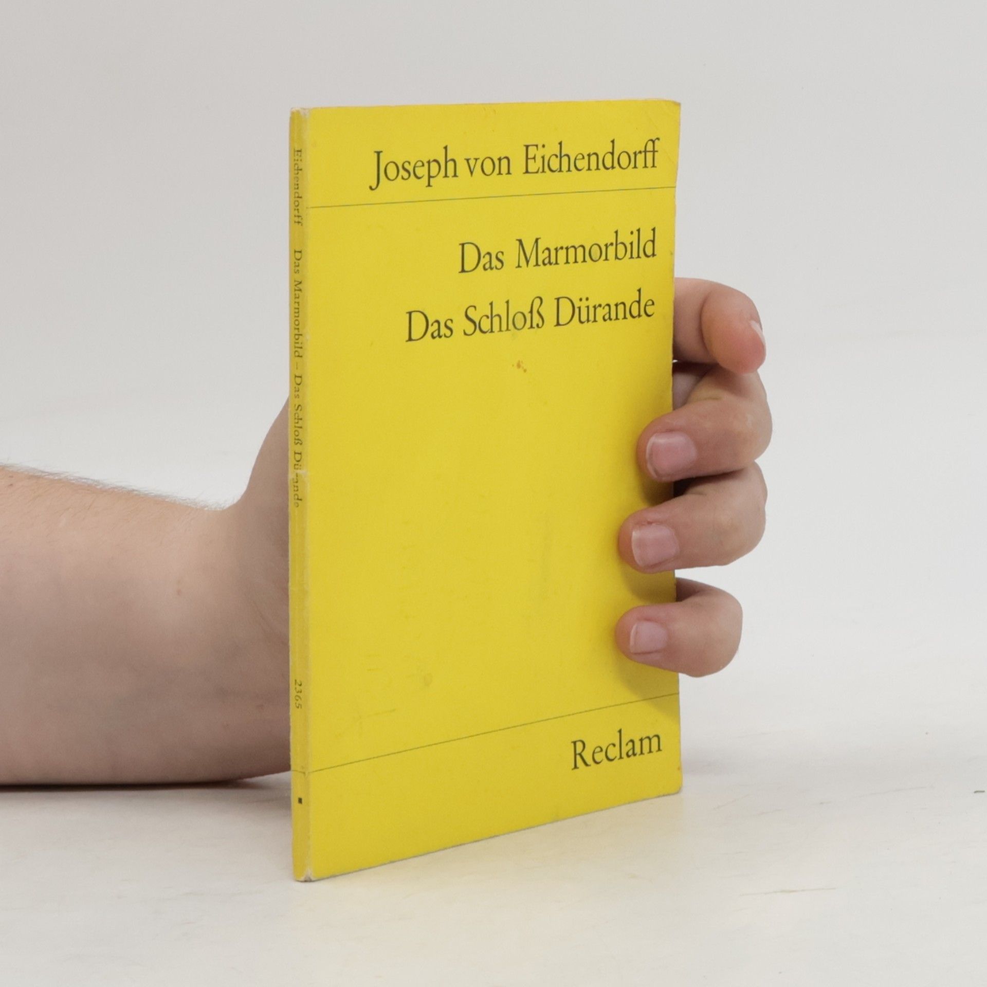 Joseph von Eichendorff Das Marmorbild