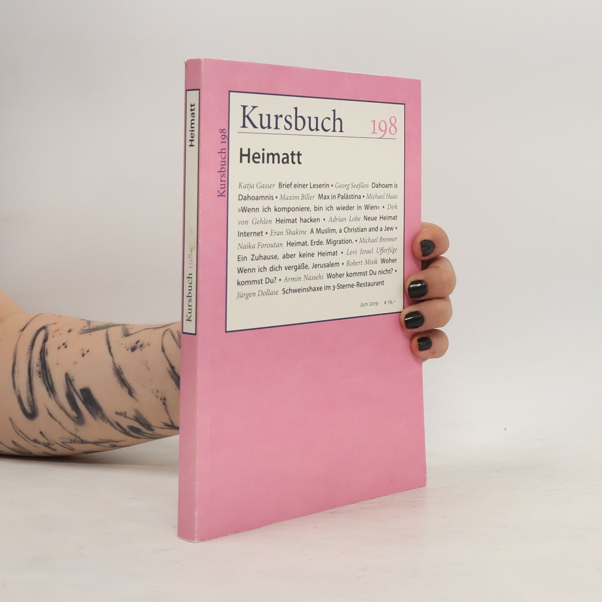 Armin Nassehi Kursbuch 198. Heimatt
