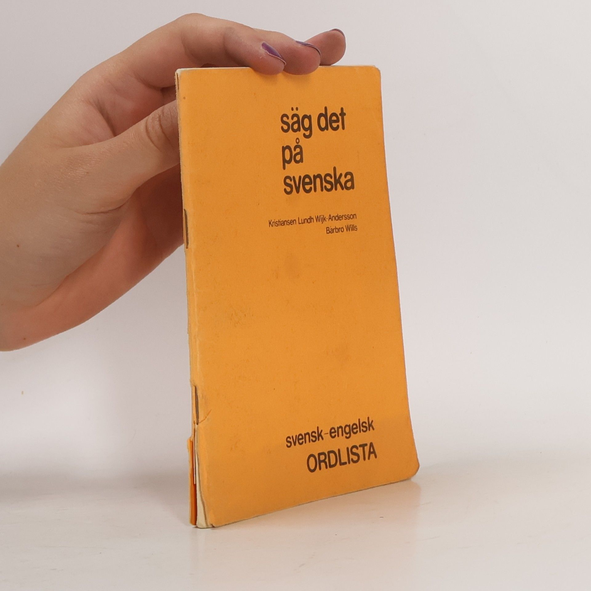 Säg det på svenska