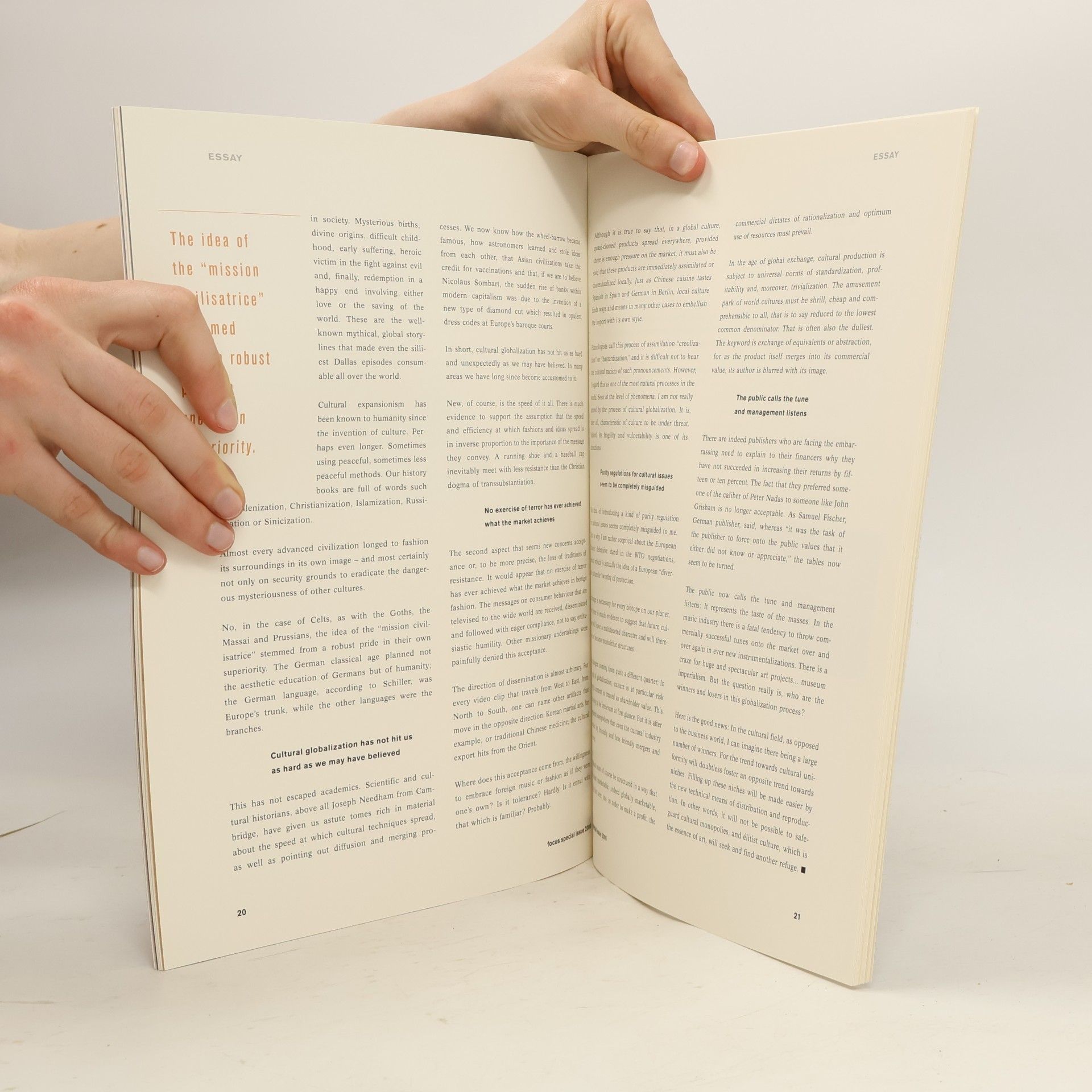 Various authors The Focus Special Issue 2000
