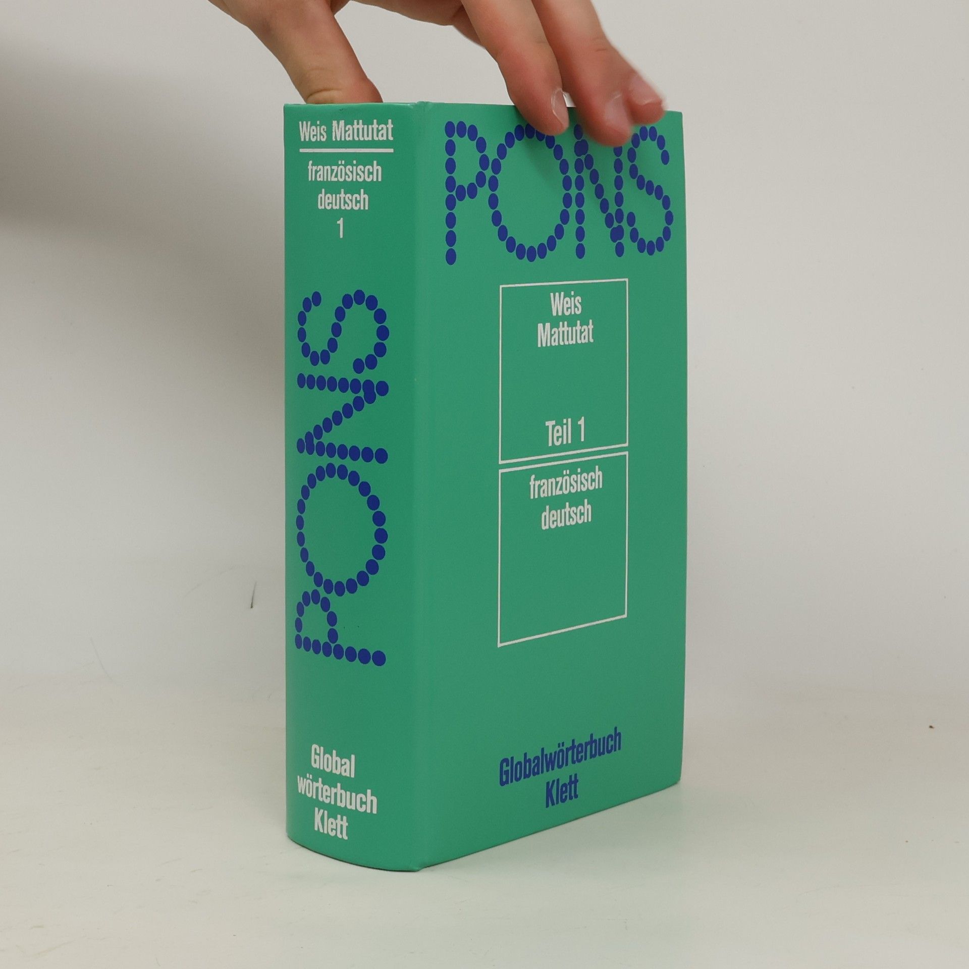 Erich Weiss PONS Globalwörterbuch