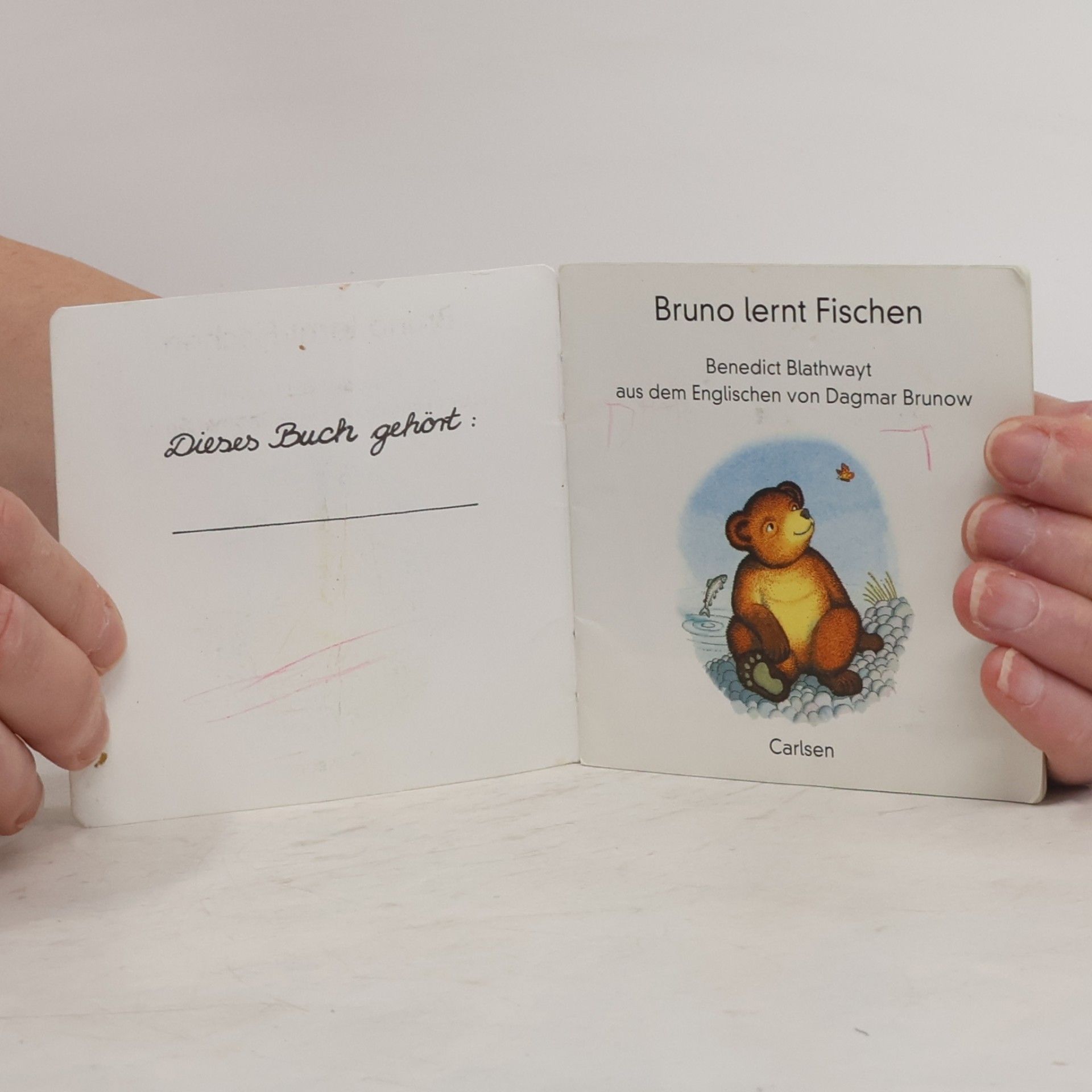 Benedict Blathwayt Bruno lernt Fischen