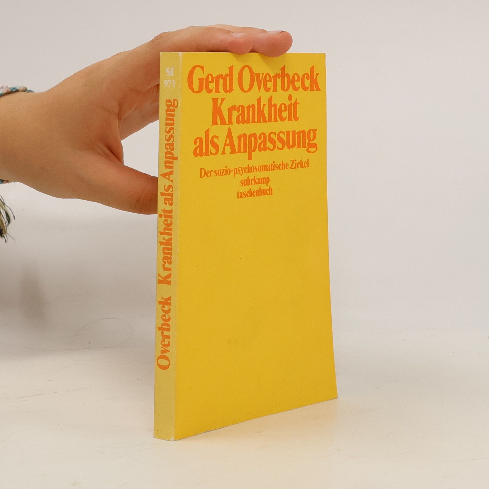 Gerd Overbeck Krankheit als Anpassung