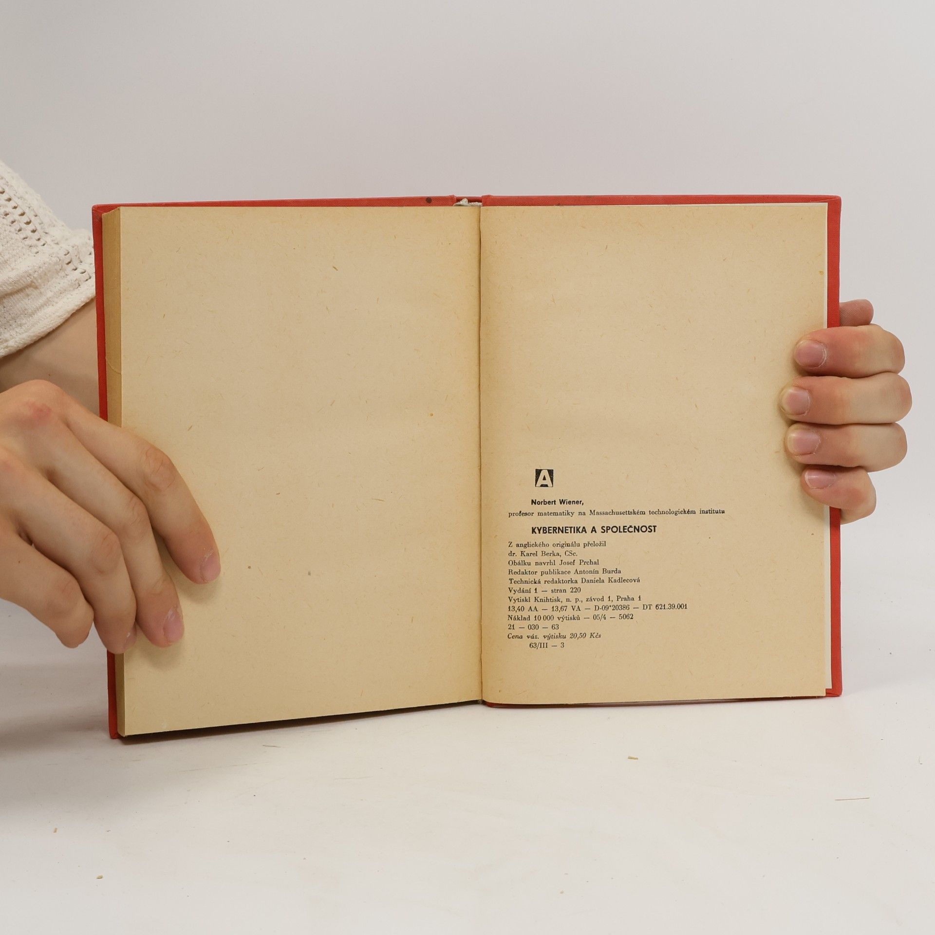 Norbert Wiener Kybernetika a společnost
