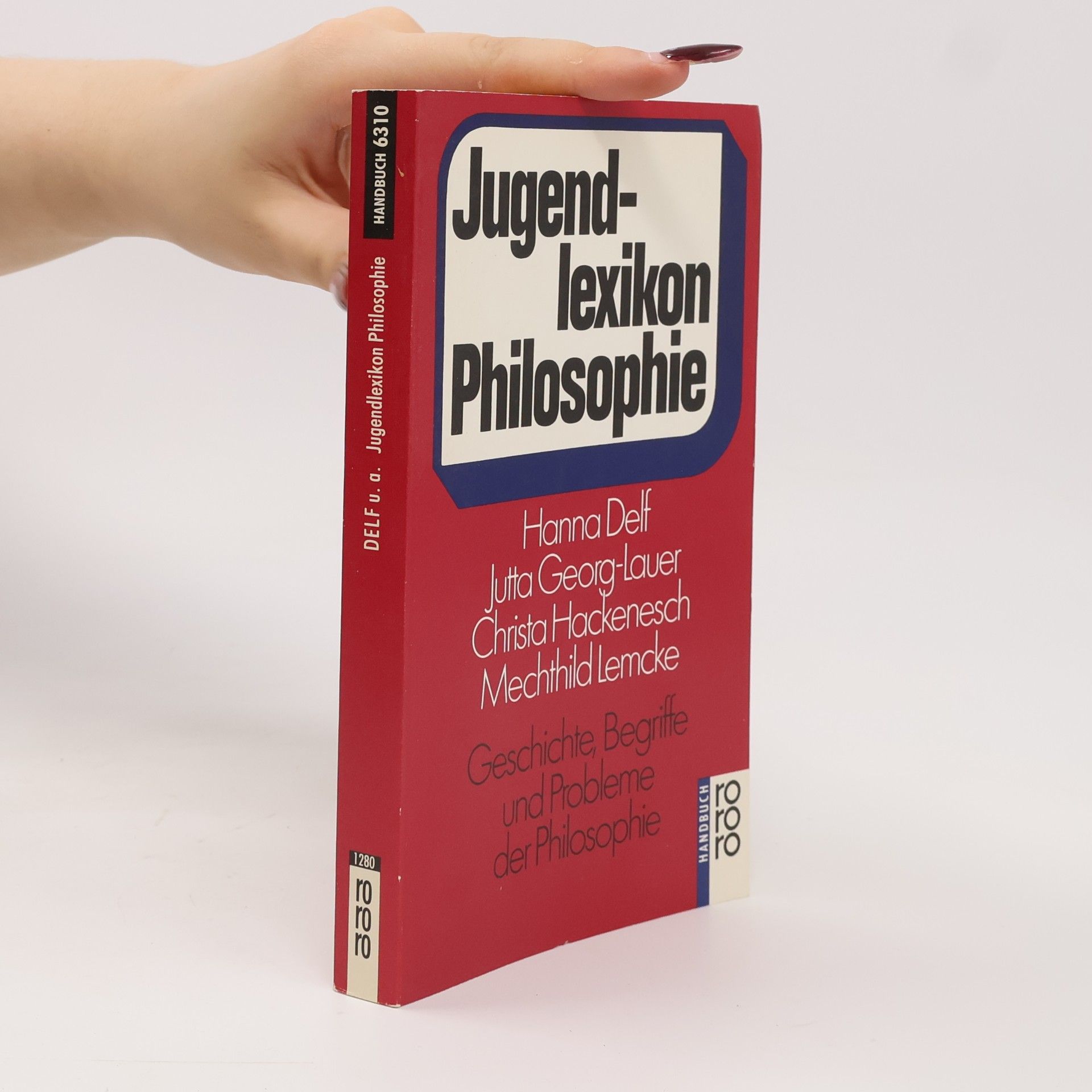 Hanna Delf von Wolzogen Jugendlexikon Philosophie