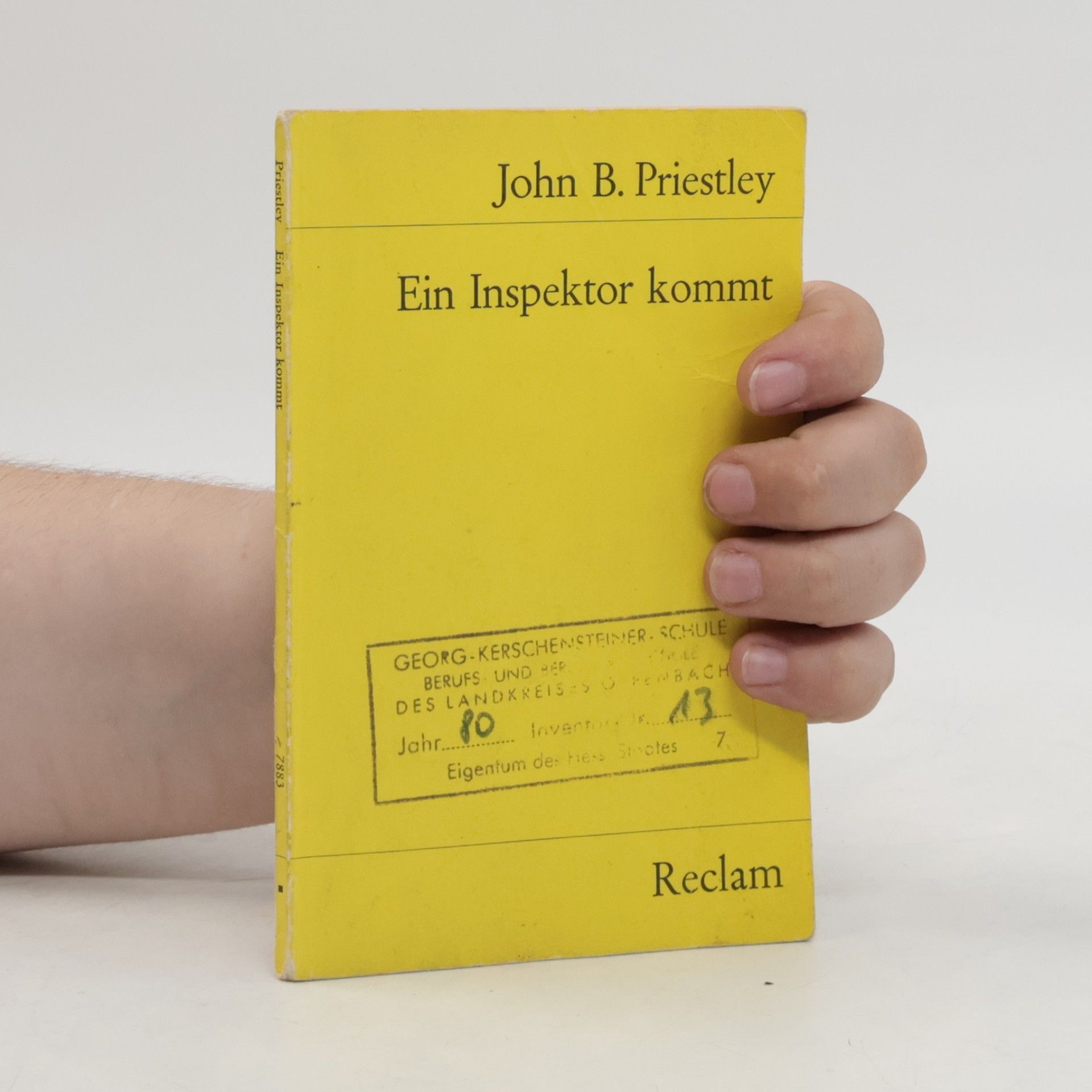 J. B. Priestley Ein Inspektor kommt