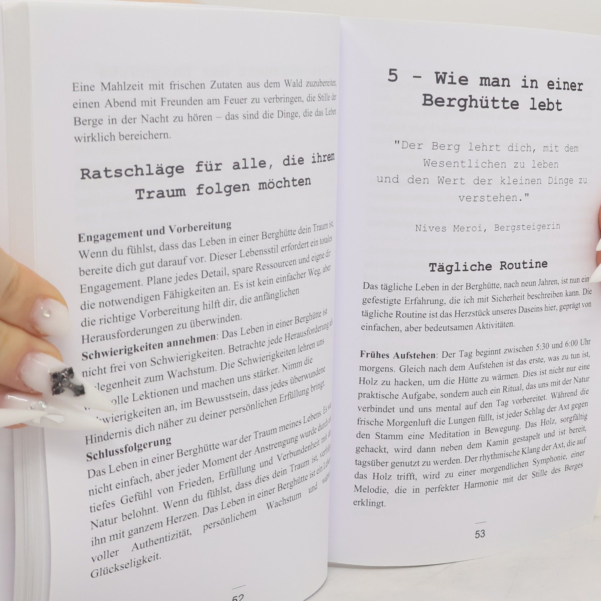 Luca Daisei Hiroki Ich schmeiße alles hin! Und ziehe in eine Berghütte