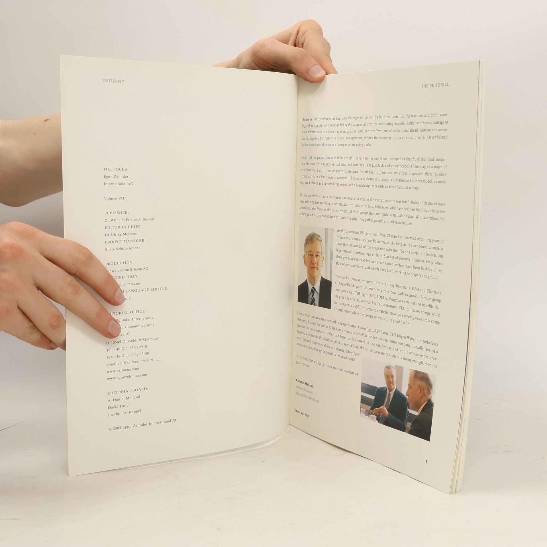 Various authors The Focus VII/1
