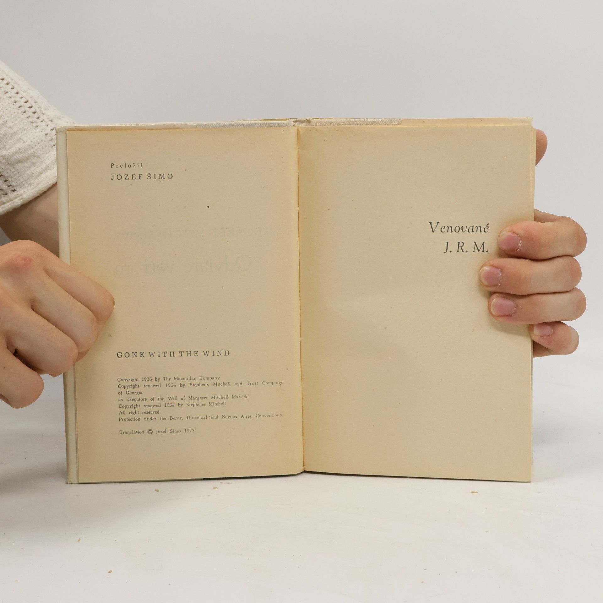 Margaret Mitchell Odviate vetrom. Juh proti Severu II