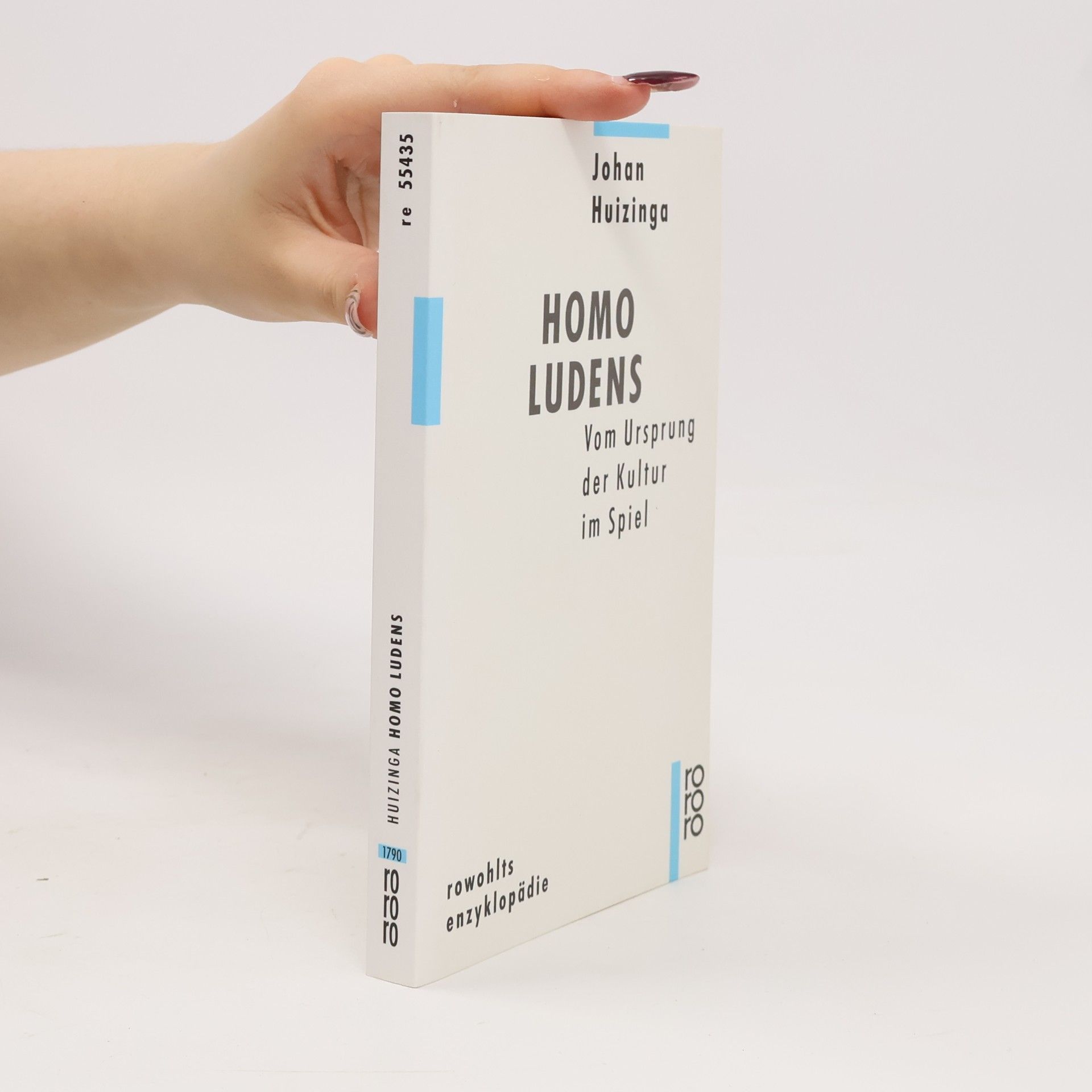 Johan Huizinga Homo ludens