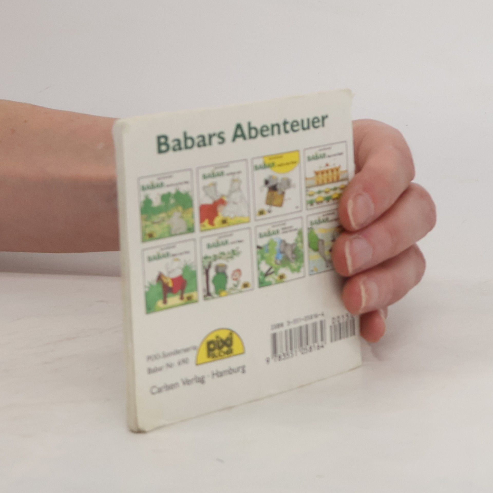 Jean de Brunhoff Babar bekommt einen Schreck