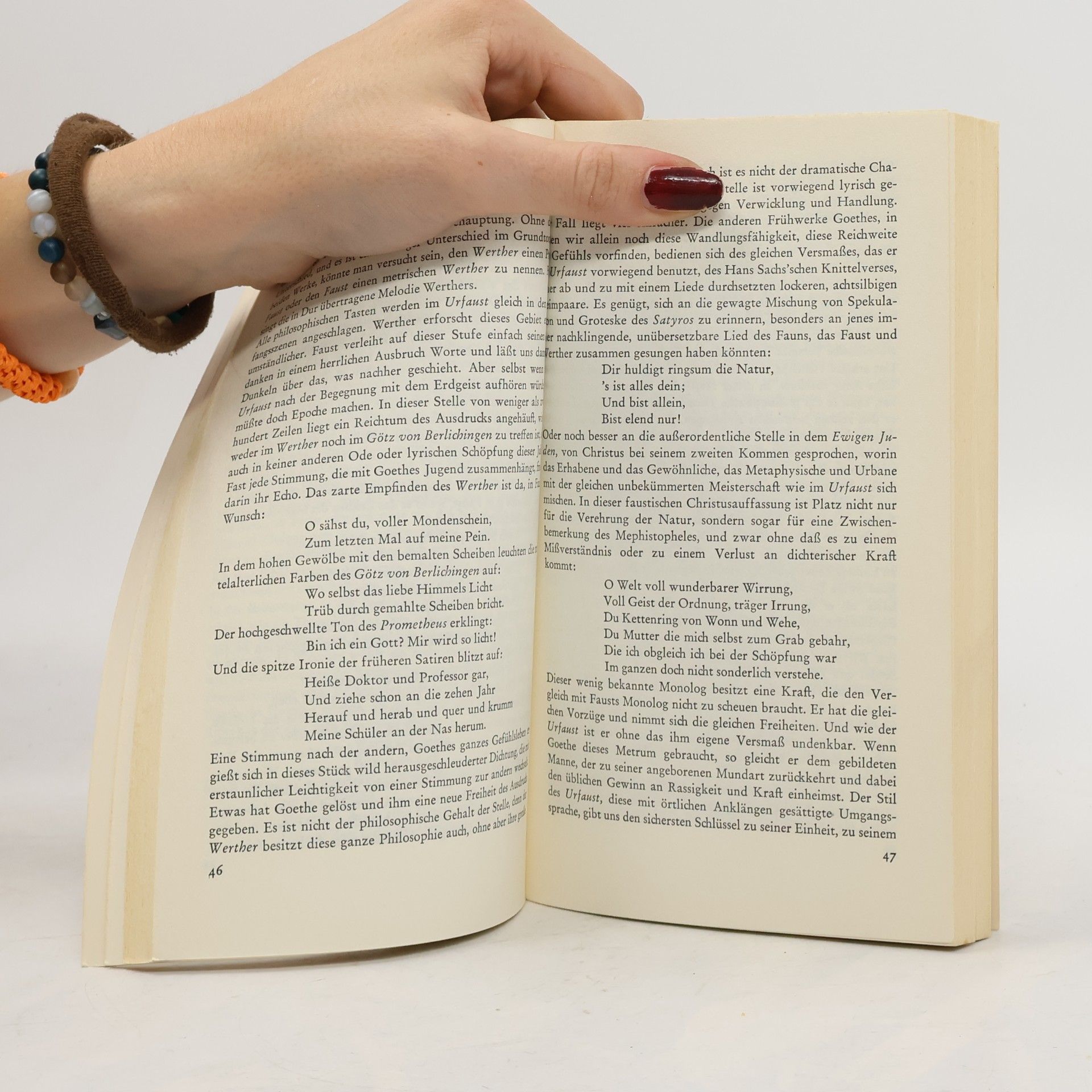 Barker Fairley Goethe, dargestellt in seiner Dichtung