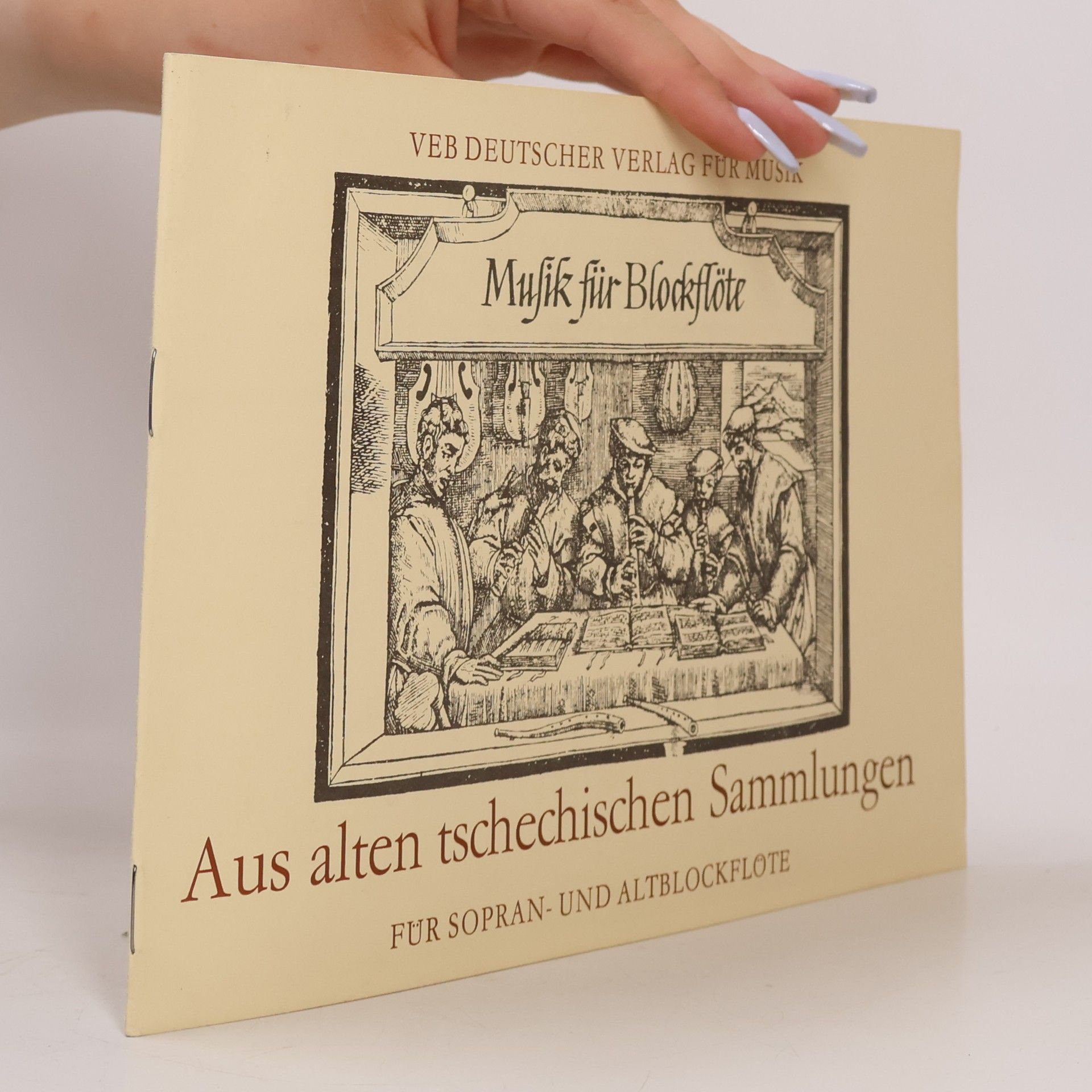 Various authors Aus alten tschechischen Sammlungen : zweistimmige Sätze für Sopran-und Altblockflöte
