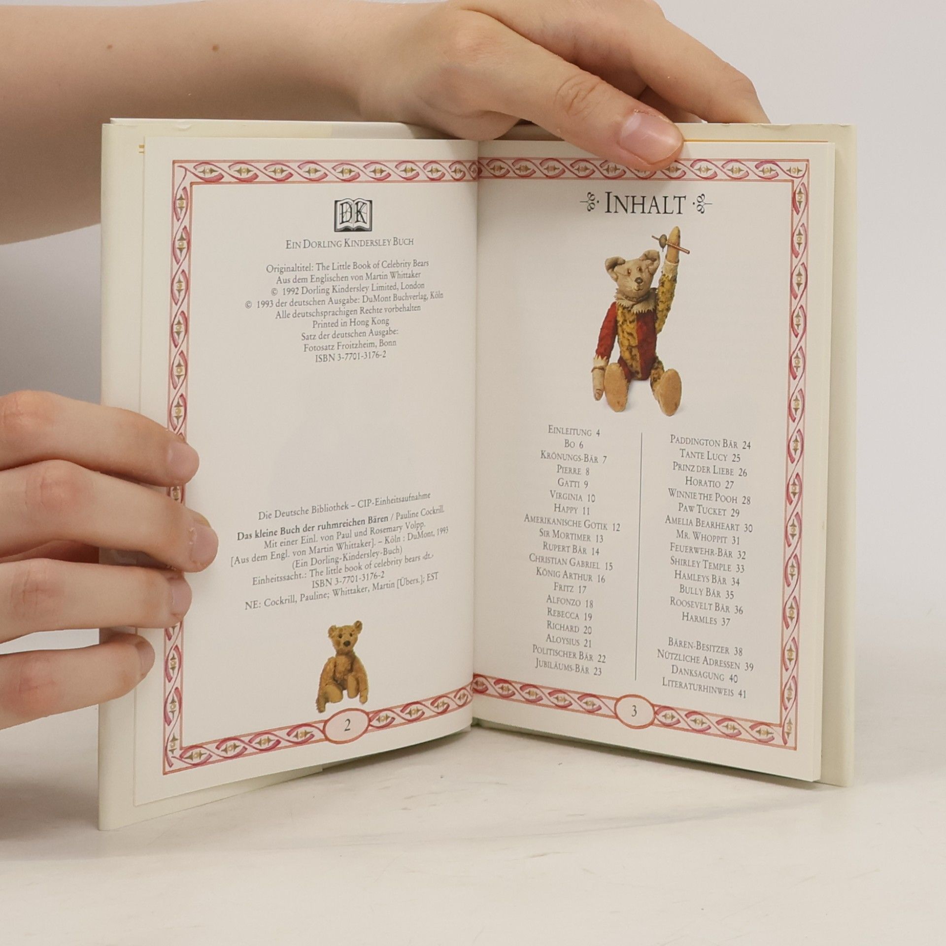 Pauline Cockrill Das kleine Buch der ruhmreichen Bären