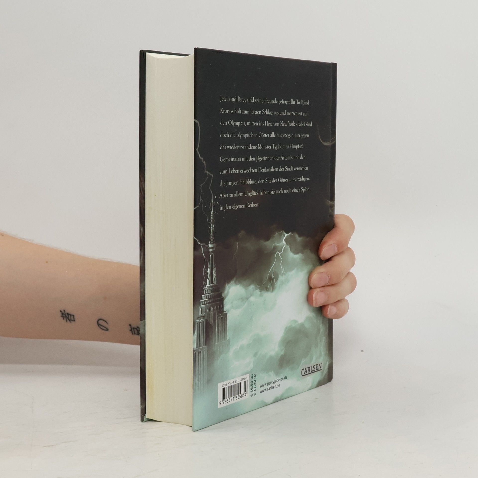 Rick Riordan Percy Jackson - Die letzte Göttin