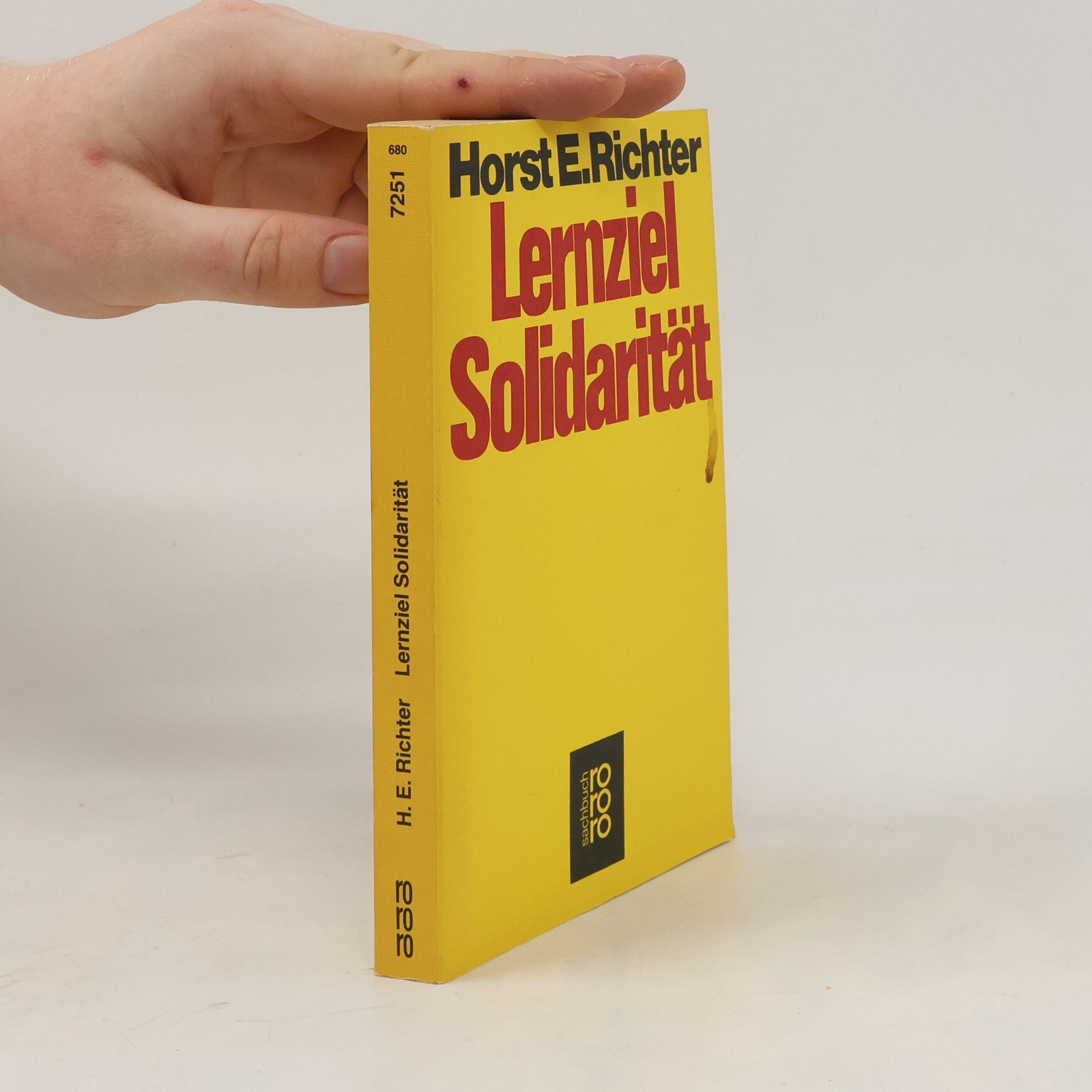 Horst E. Richter Lernziel Solidarität