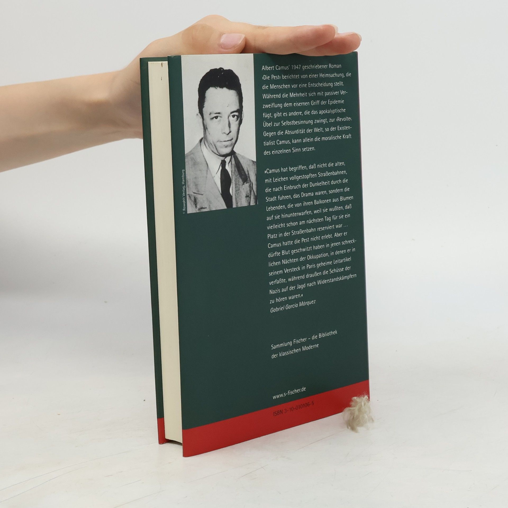 Albert Camus Sammlung Fischer: Die Pest