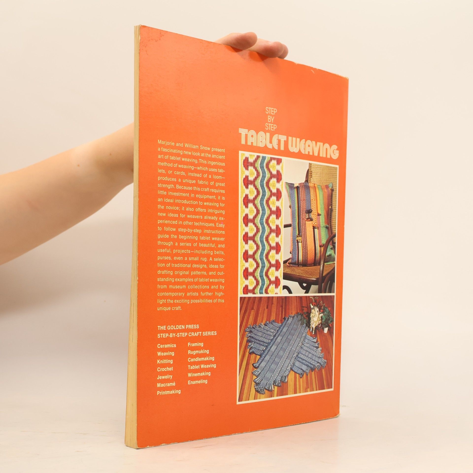 Marjorie Snow Step-By-Step Tablet Weaving
