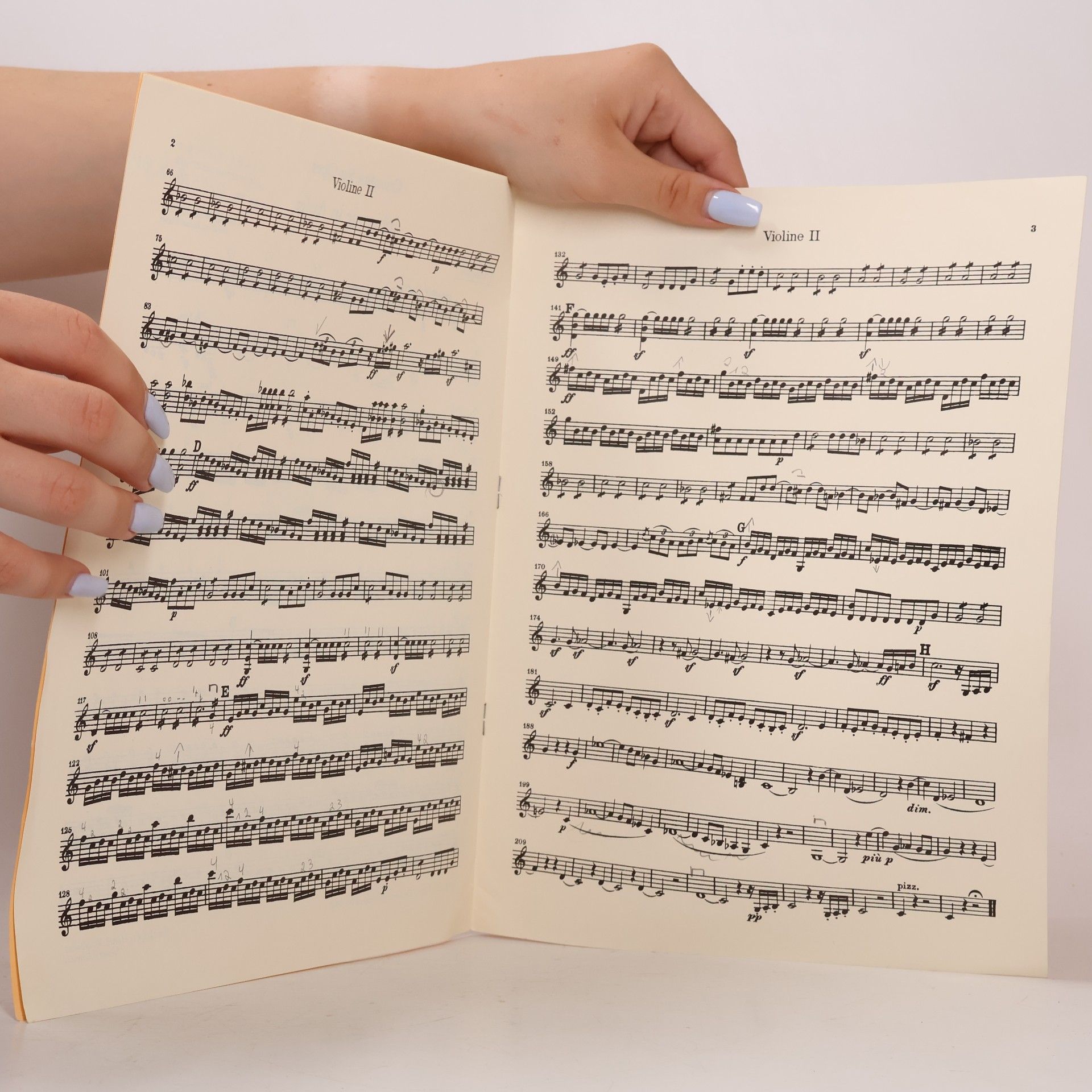 Autorenkollektiv Collegium musicum Gluck. Violine II.