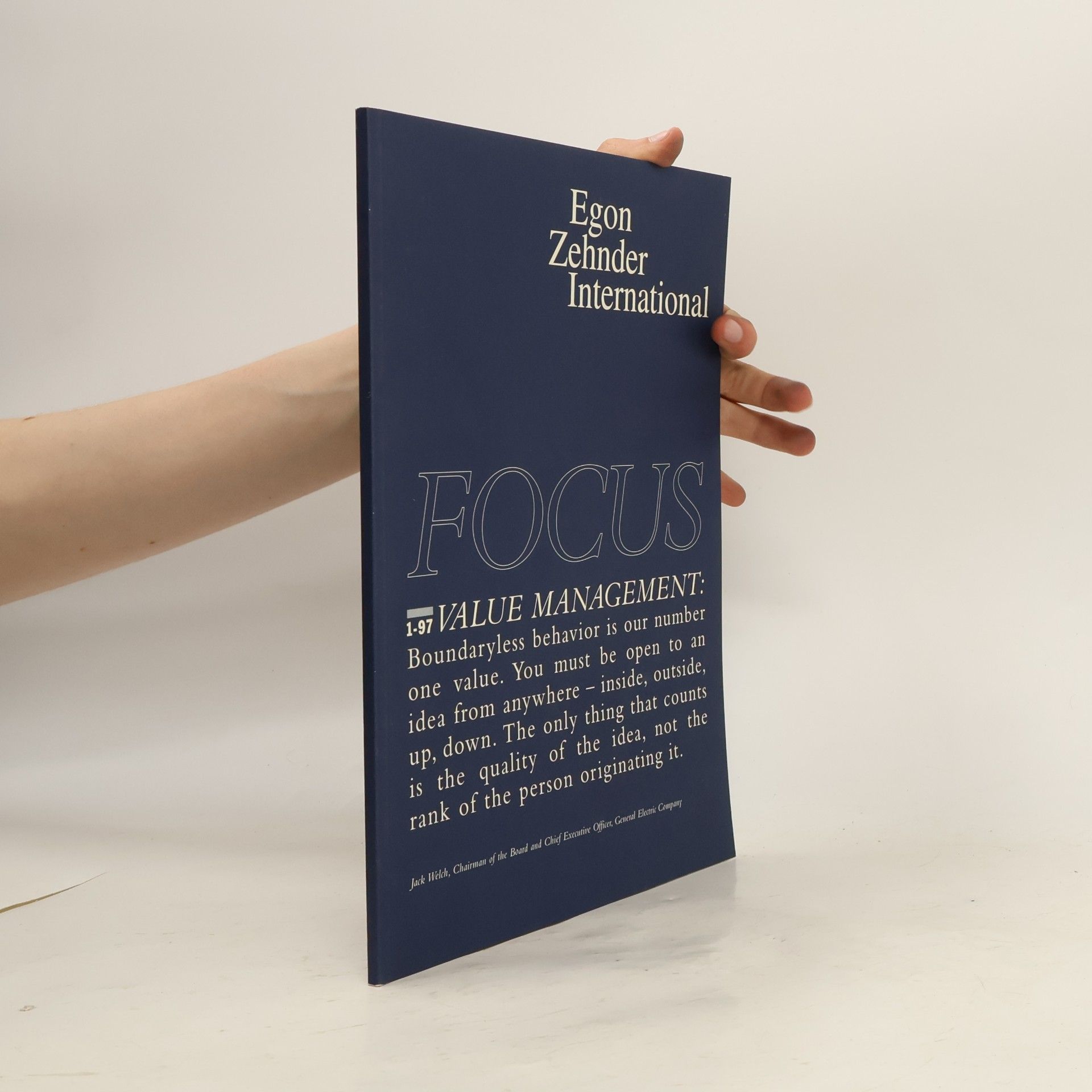 Autorenkollektiv Egon Zehnder International 1. 97