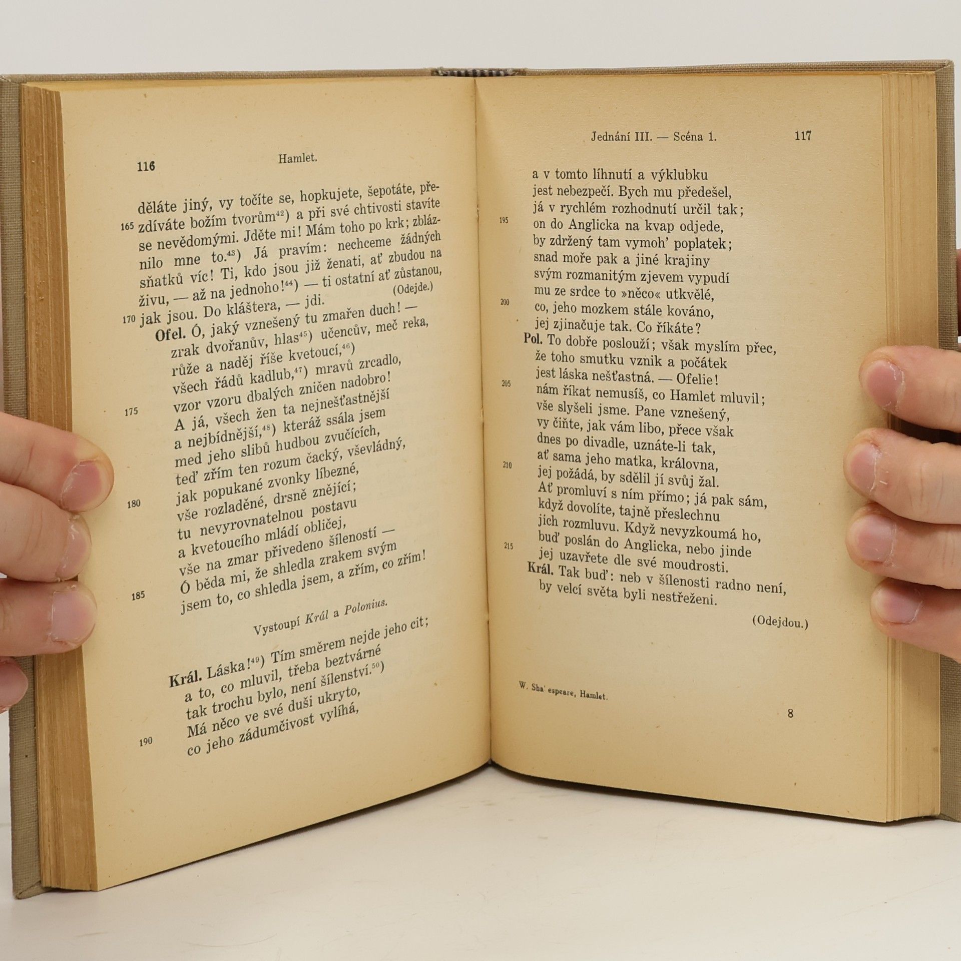 William Shakespeare Hamlet, králevic dánský