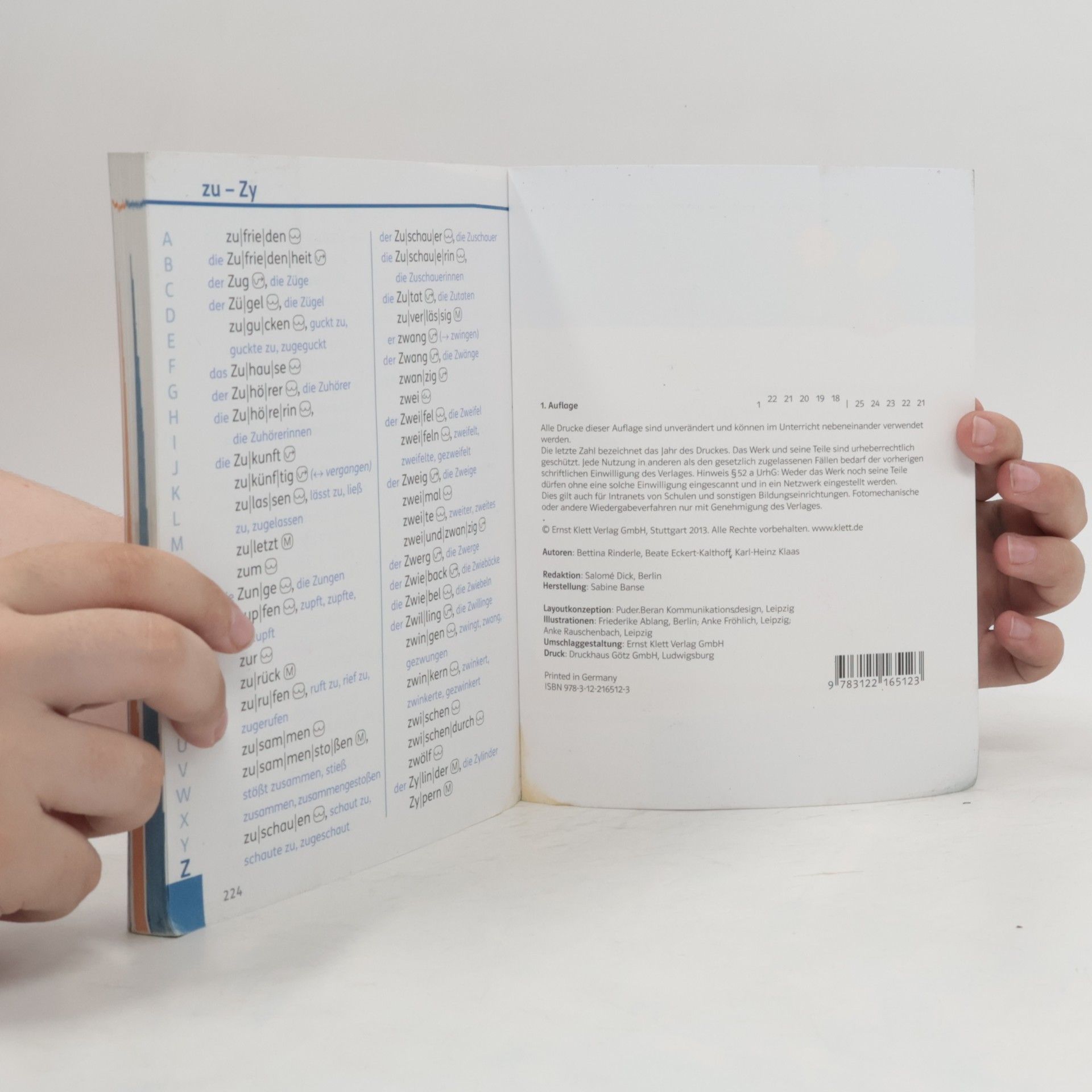 Bettina Rinderle Mein FRESCH-Wörterbuch mit der Silbenstrategie