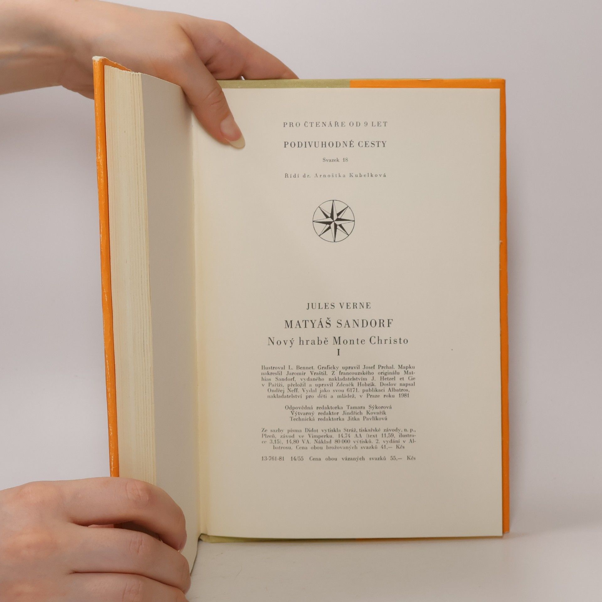 Jules Verne Matyáš Sandorf. Nový hrabě Monte Christo I-II. díl