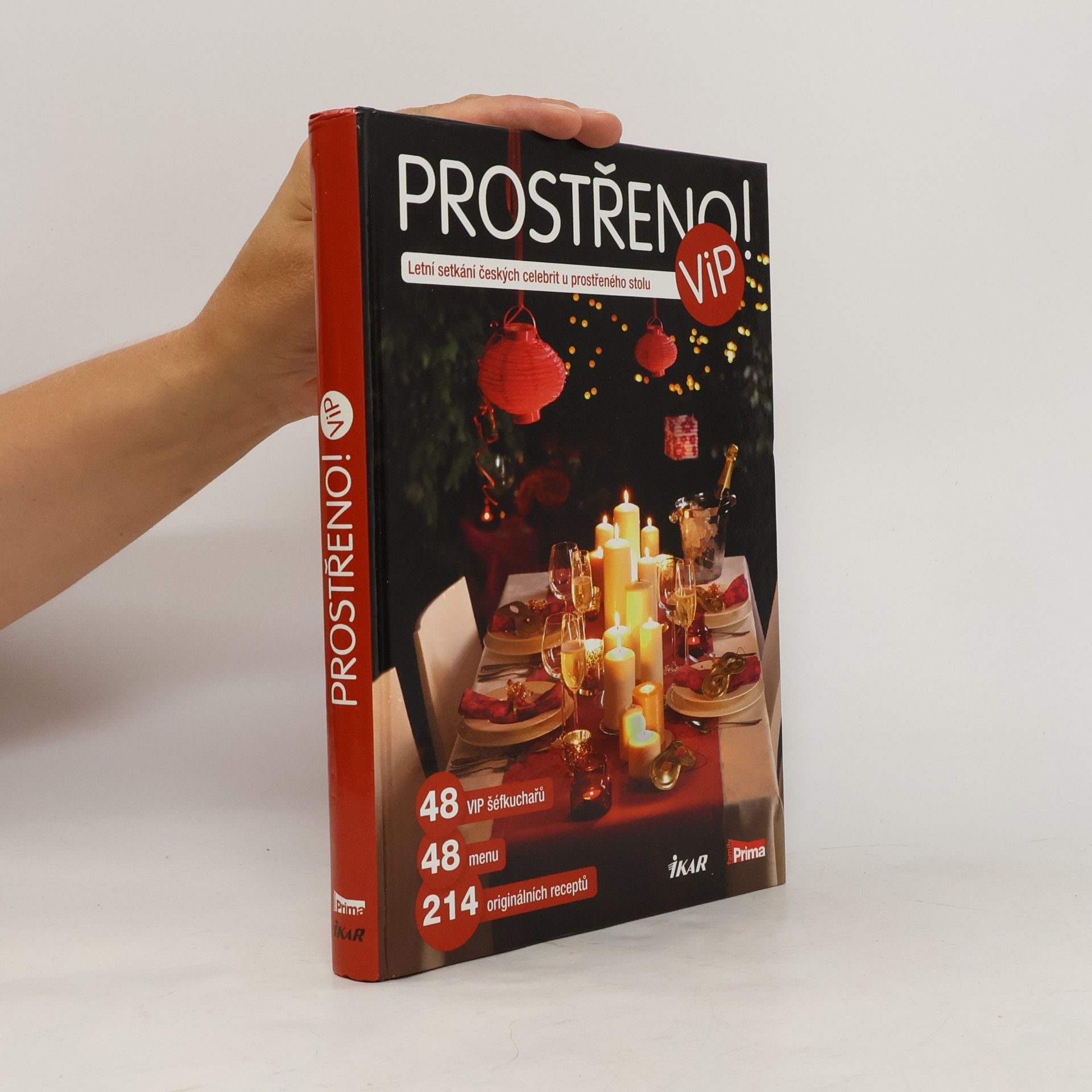 Marie Formáčková Prostřeno! ViP: Letní setkání českých celebrit u prostřeného stolu
