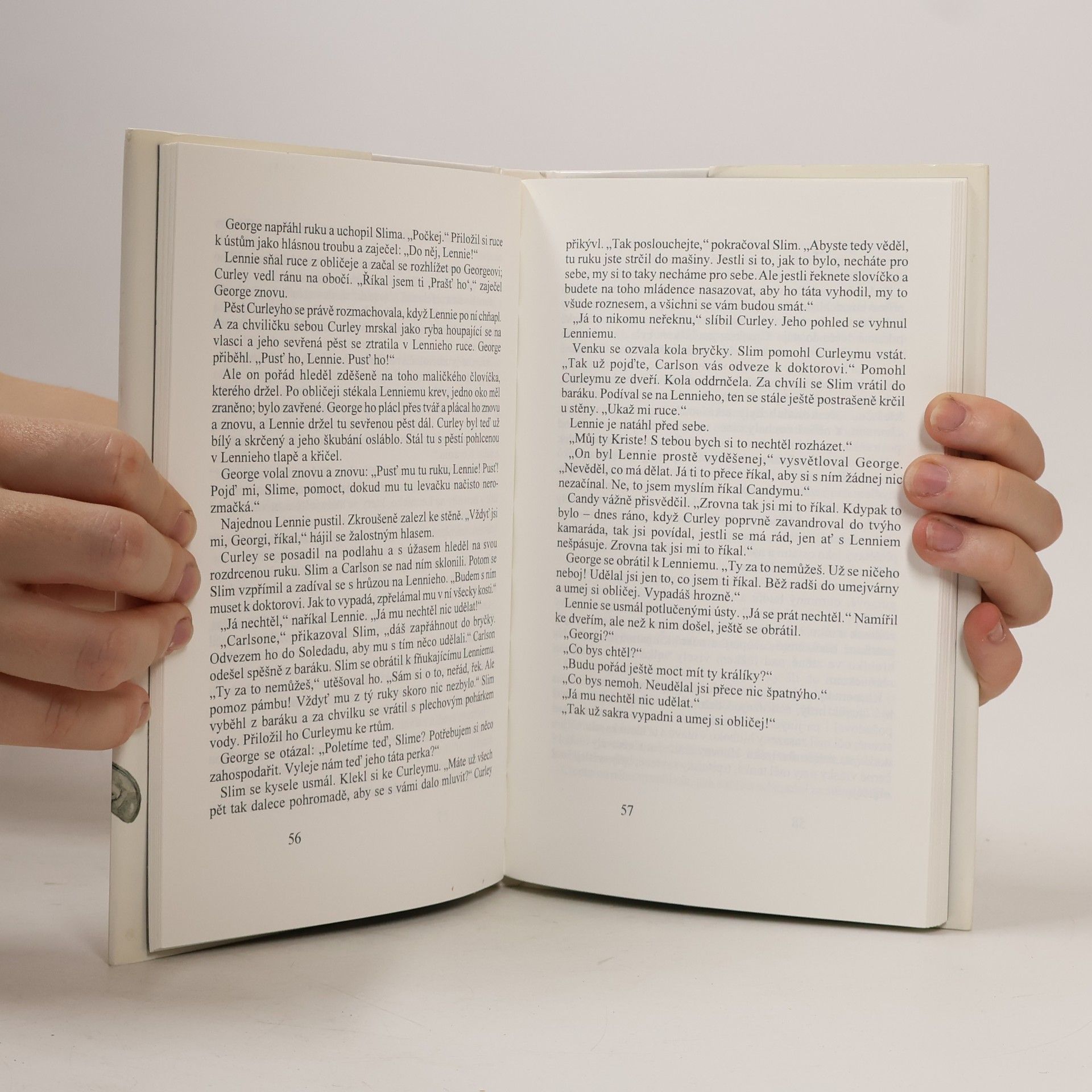 John Steinbeck O myších a lidech. Plameny zářivé