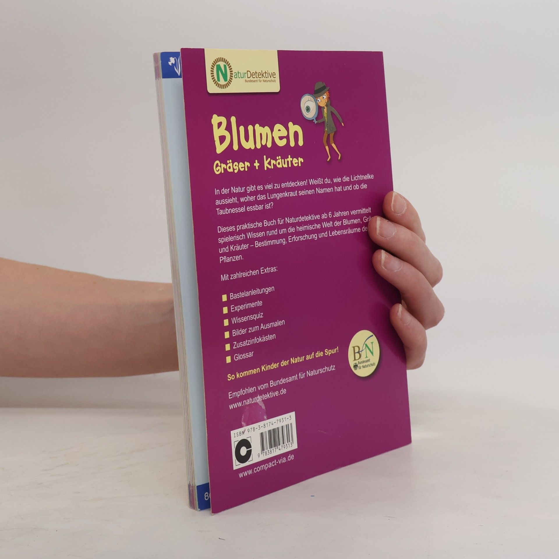 Tatjana Alisch Naturdetektive: Blumen, Gräser + Kräuter