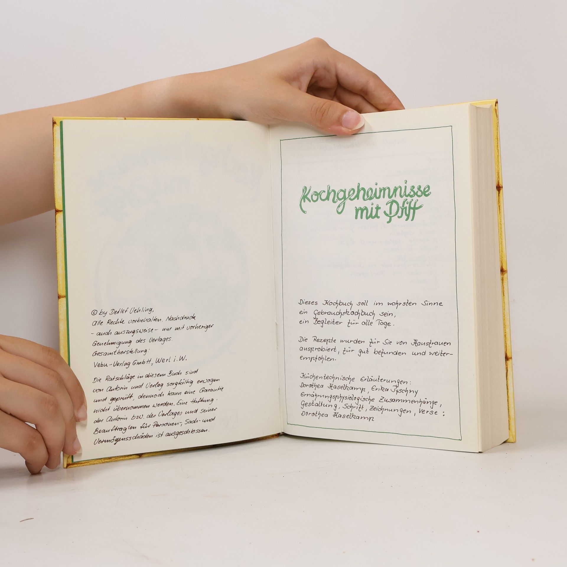 Dorothea Haselkamp Dorothea’s Kochgeheimnisse mit Pfiff