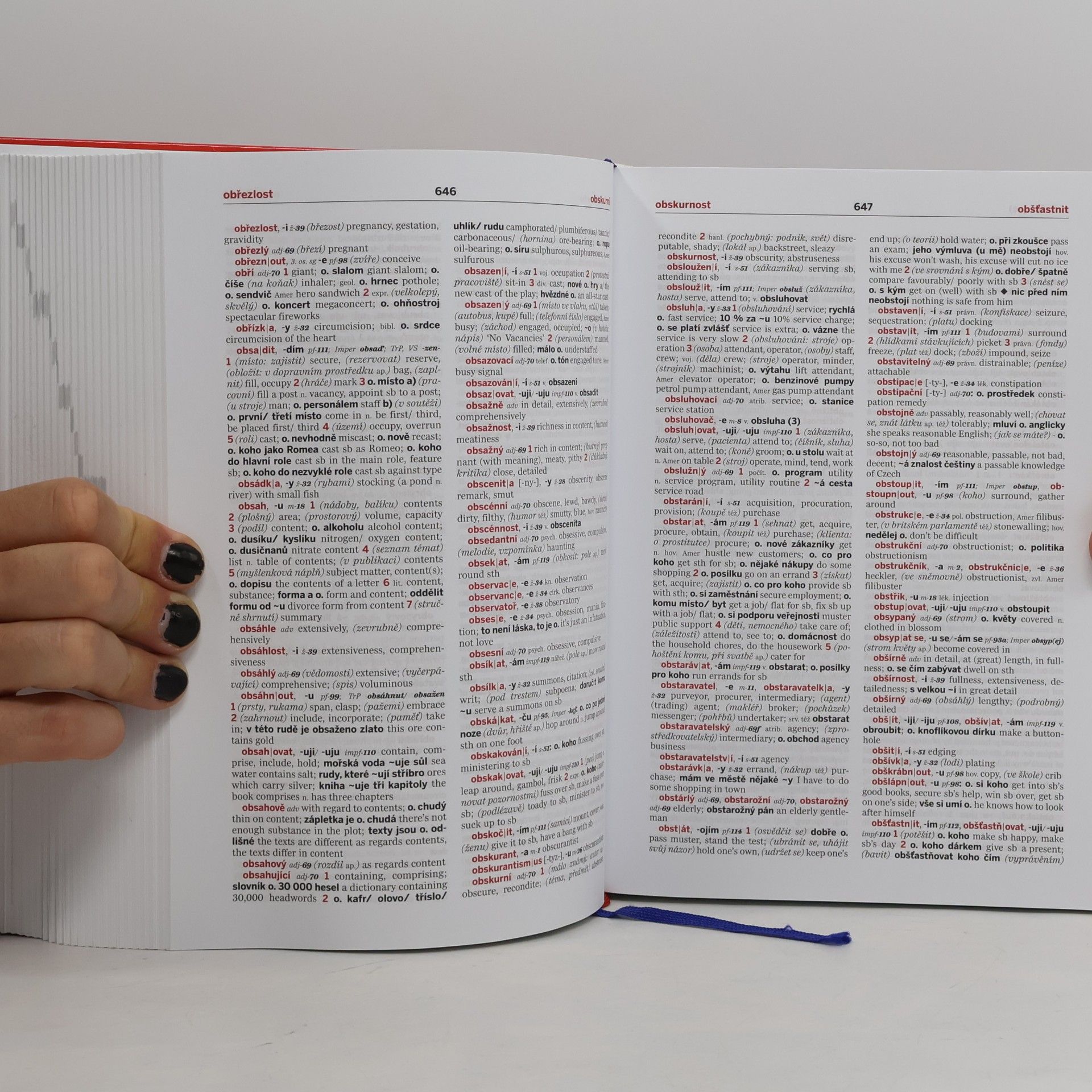 Josef Fronek Velký česko-anglický slovník = Large Czech-English dictionary