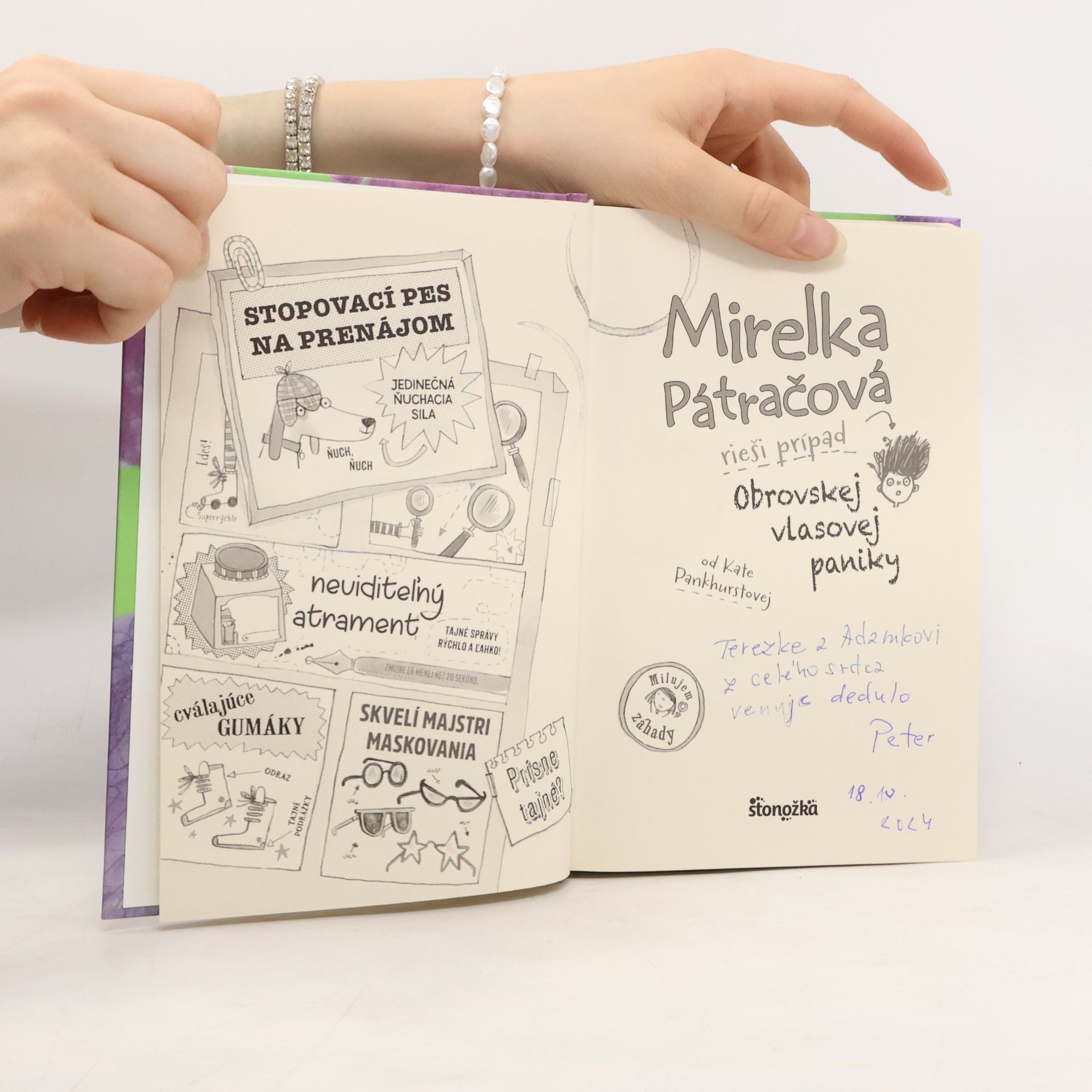 Kate Pankhurst Mirelka Pátračová rieši prípad Veľkej vlasovej paniky