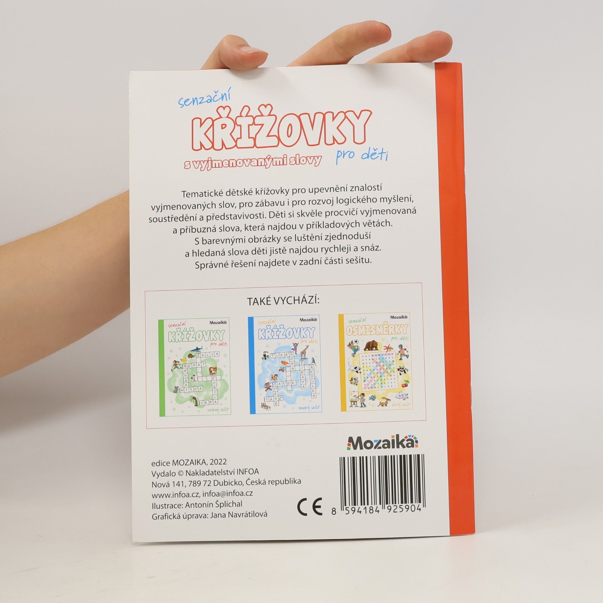 Auteurscollectief Senzační křížovky pro děti s vyjmenovanými slovy
