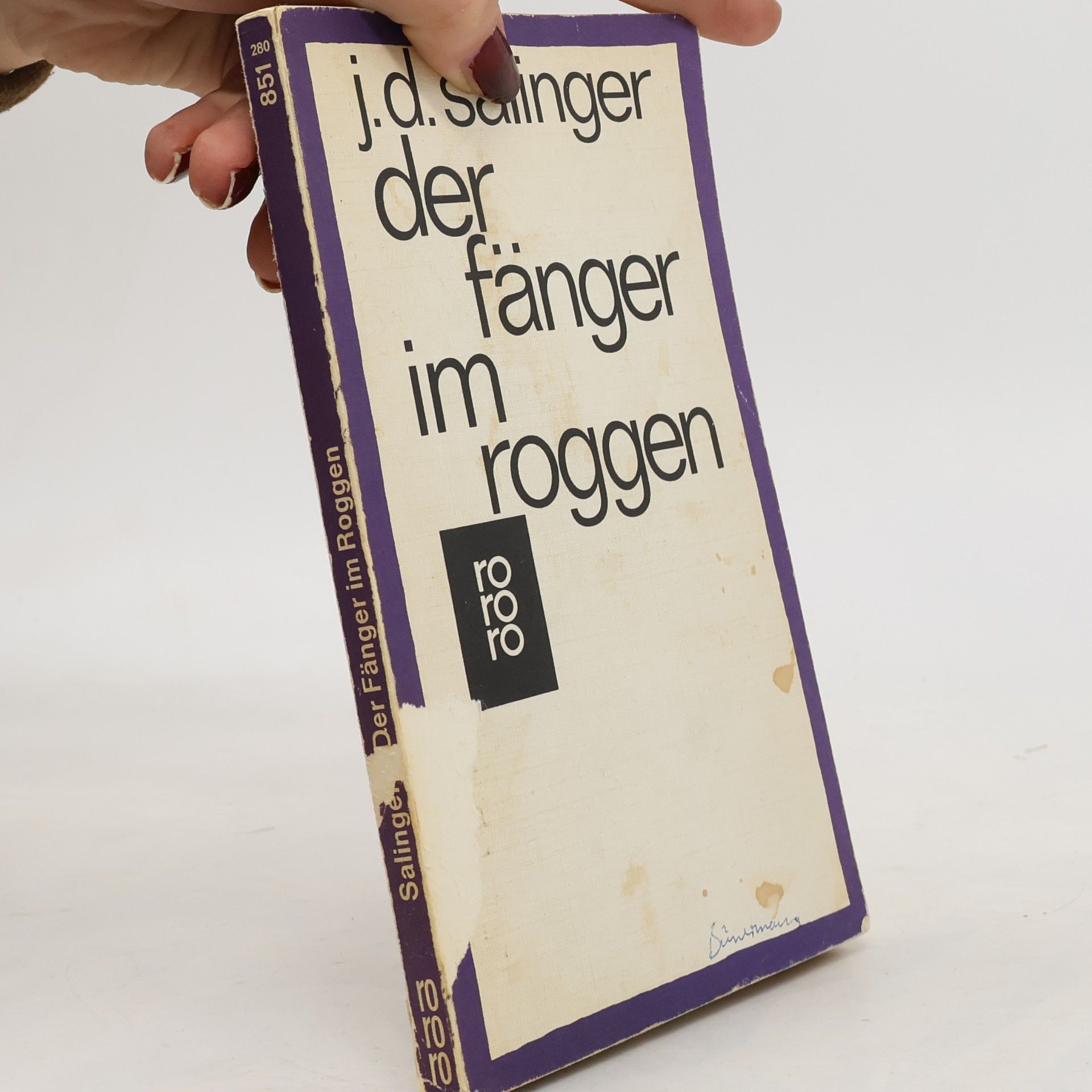 J. D. Salinger Der fänger im roggen