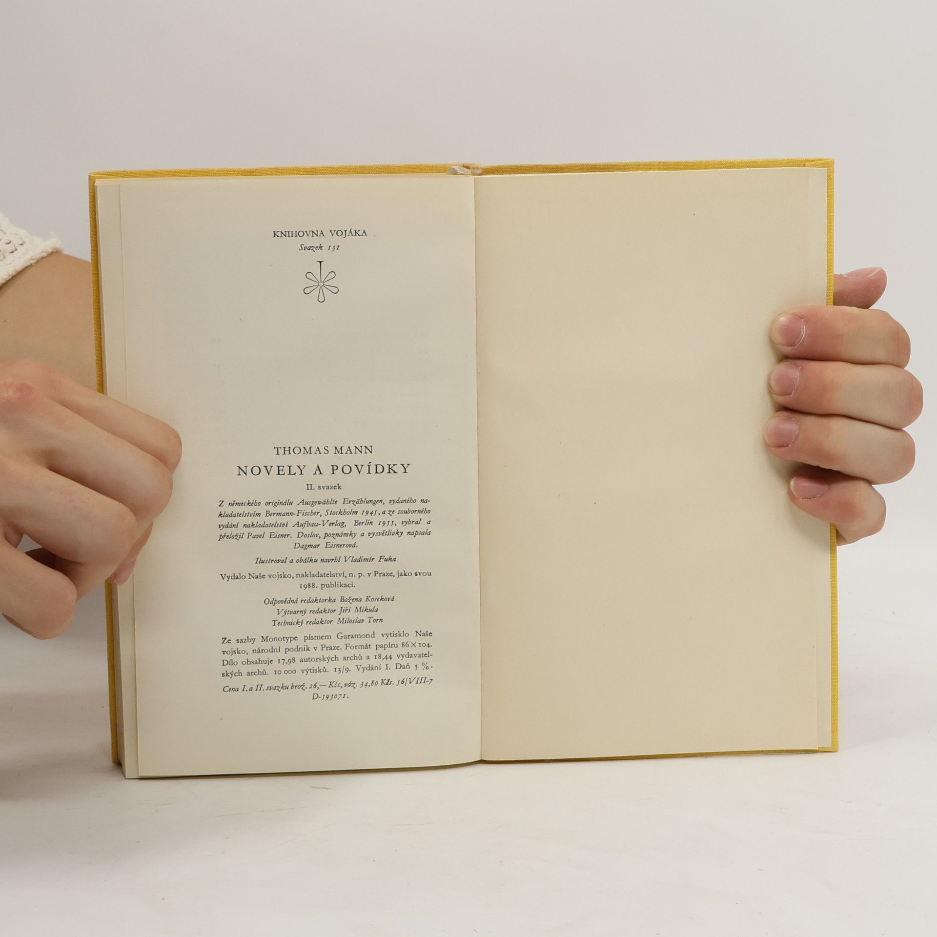 Thomas Mann Novely a povídky II.