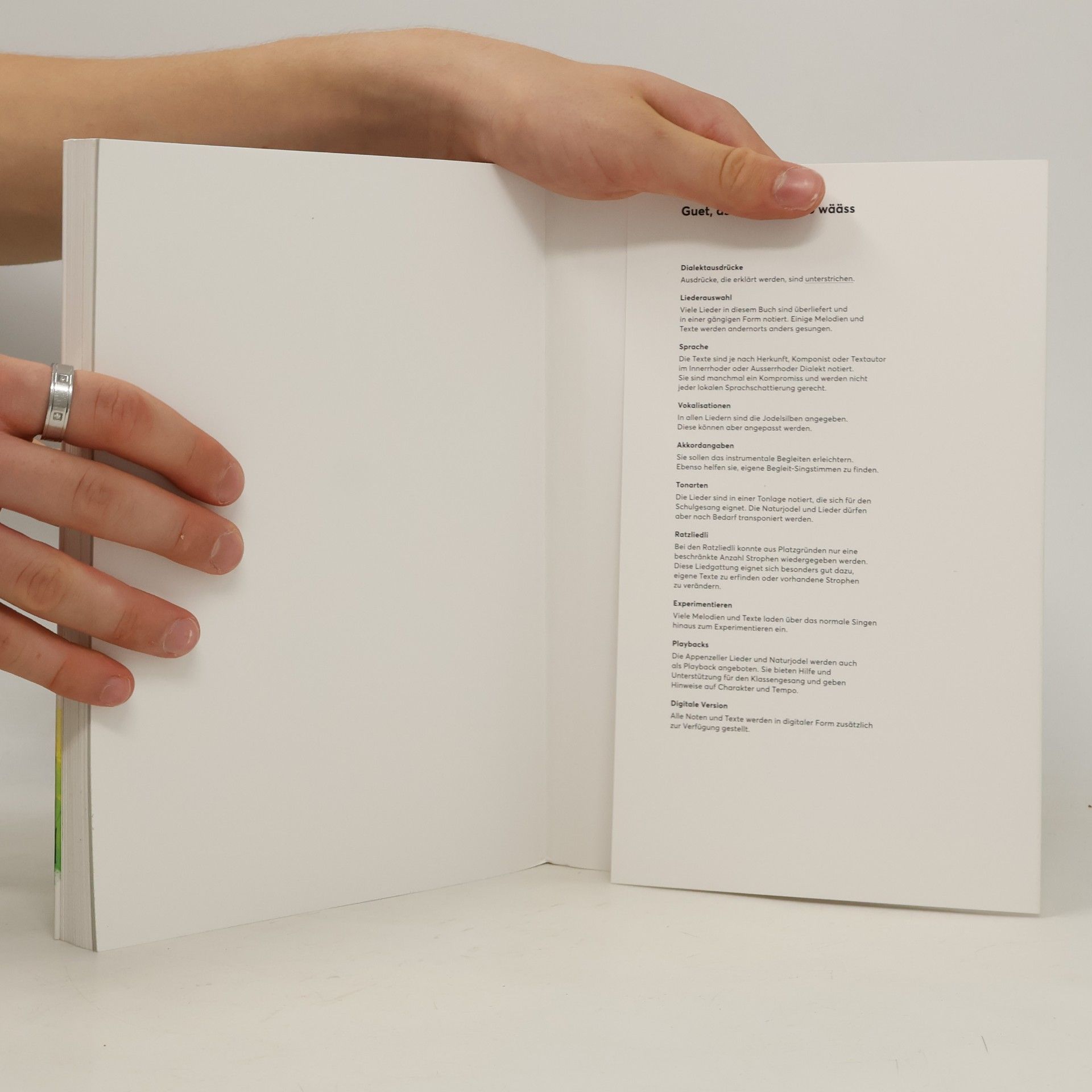 Arbeitsgruppe Appenzeller Liederbuch