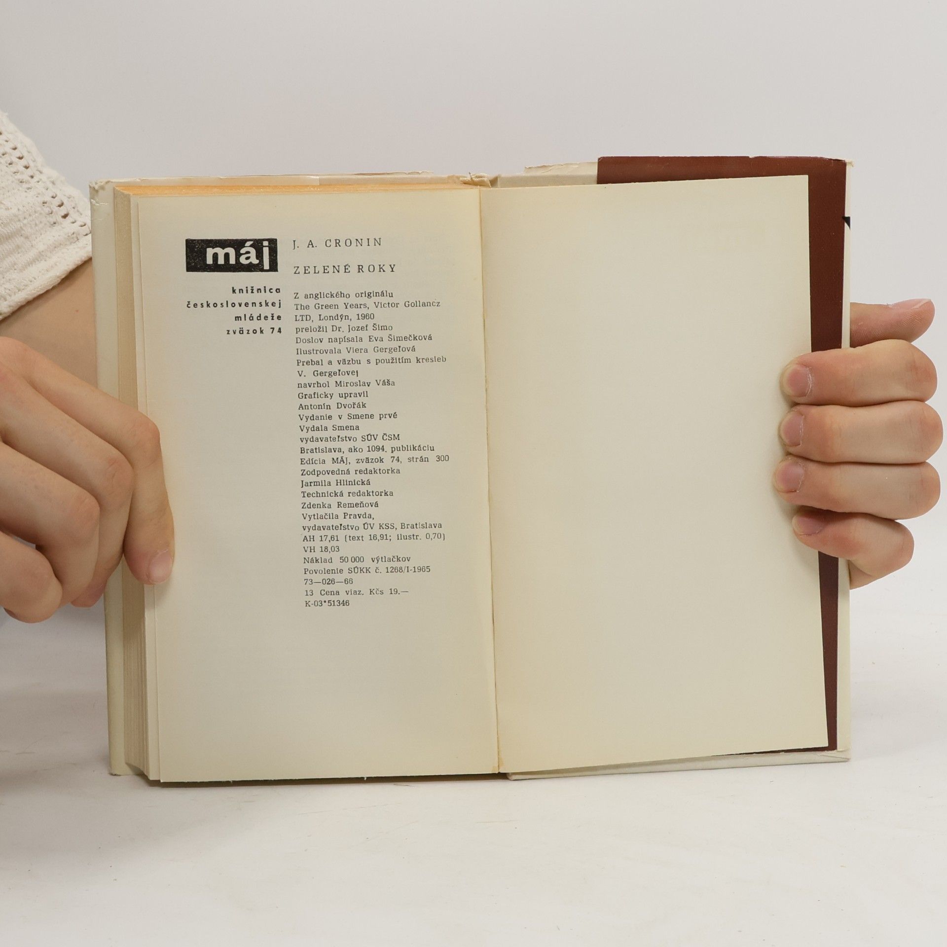 A. J. Cronin Zelené roky