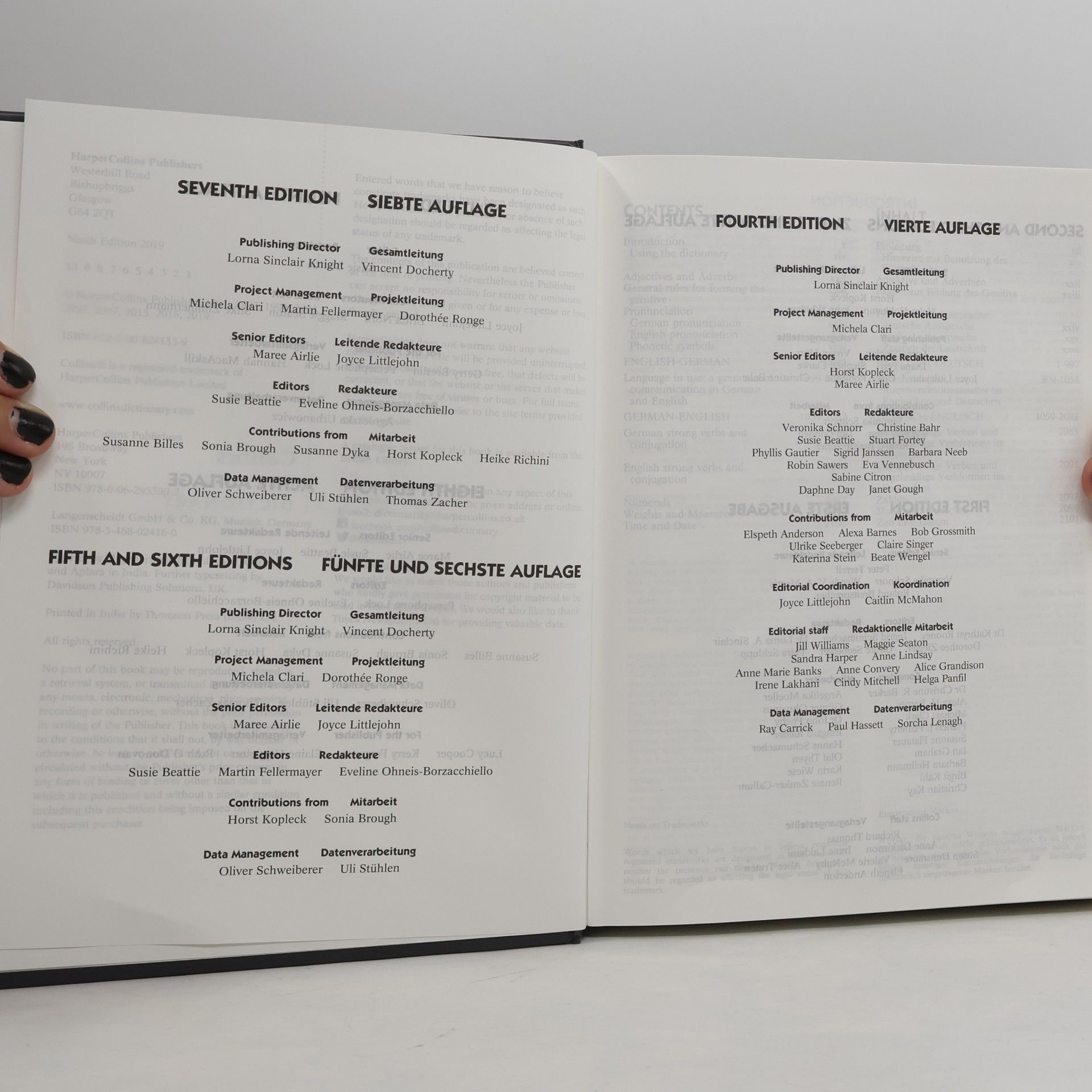 German Dictionary Complete and Unabridged