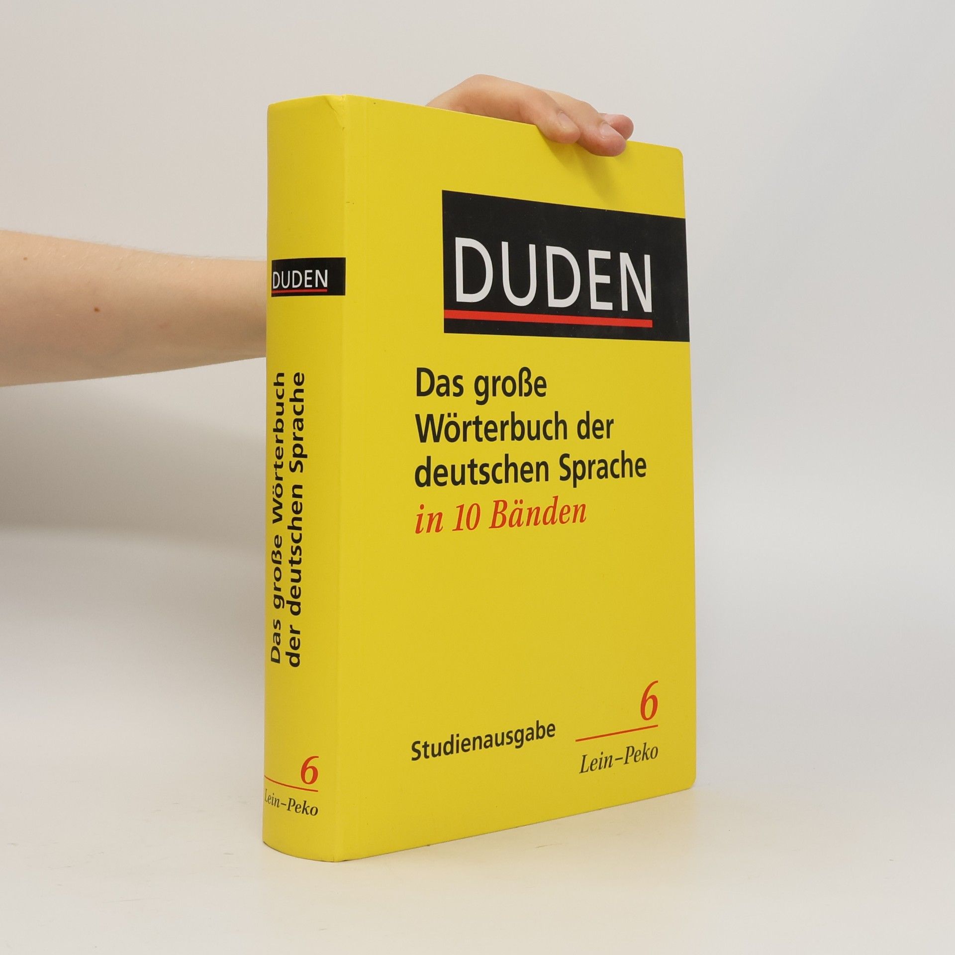 Brigitte Alsleben Duden - Das Grosse Wörterbuch der Deutschen Sprache in Zehn Bänden. Lehr - Pens - Studienausgabe