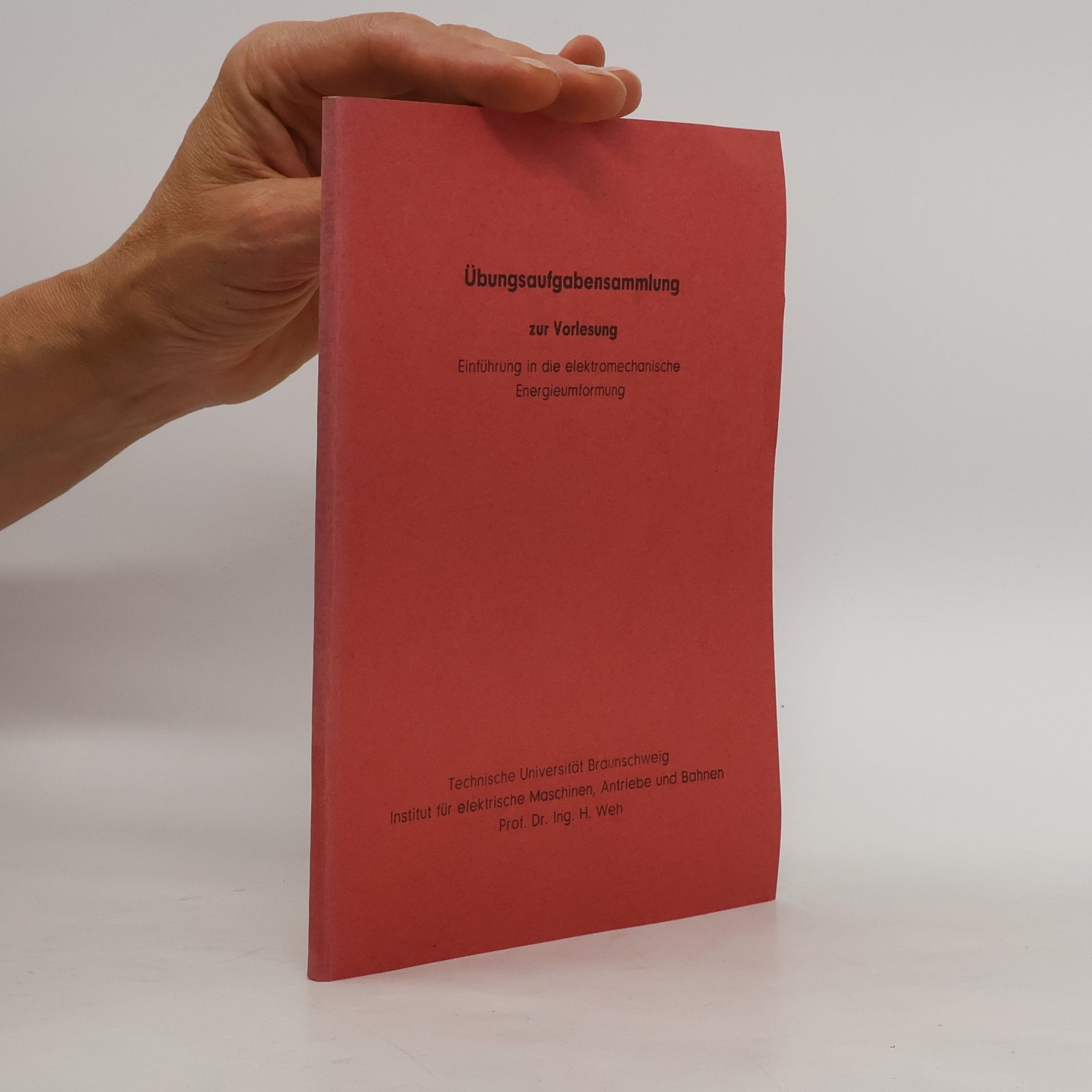 Autorenkollektiv Übungsaufgabensammlung zur Vorlesung