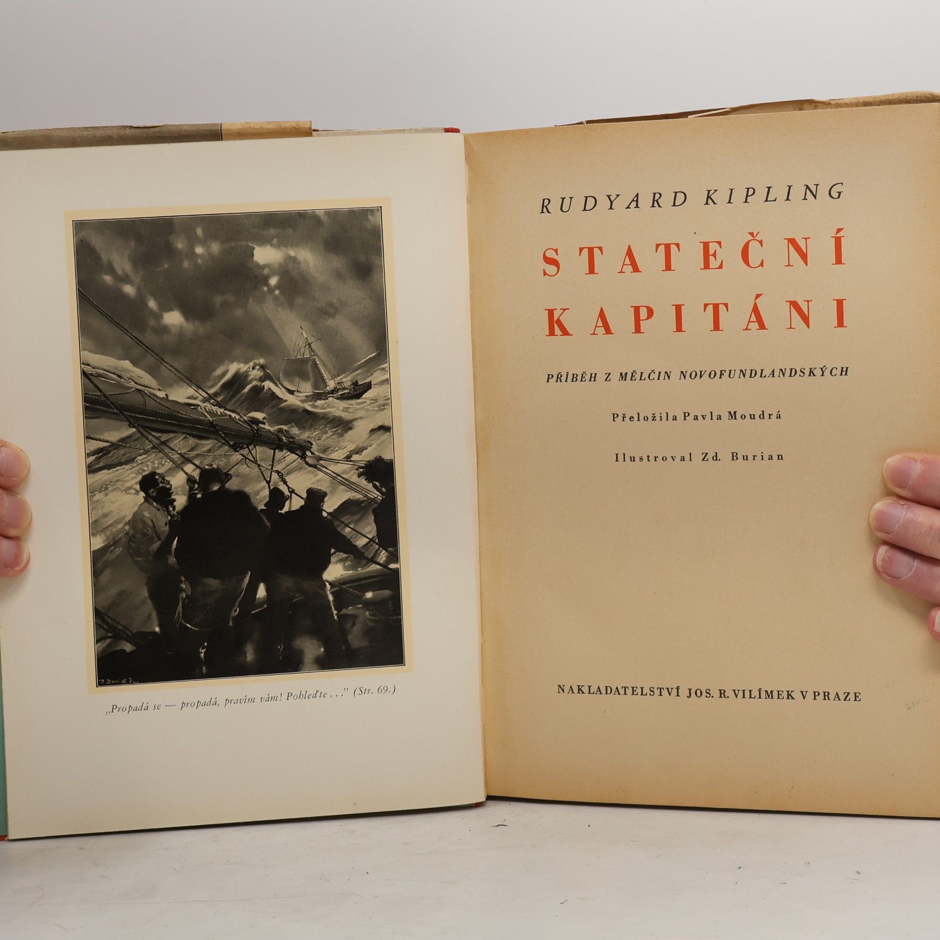 Rudyard Kipling Stateční kapitáni