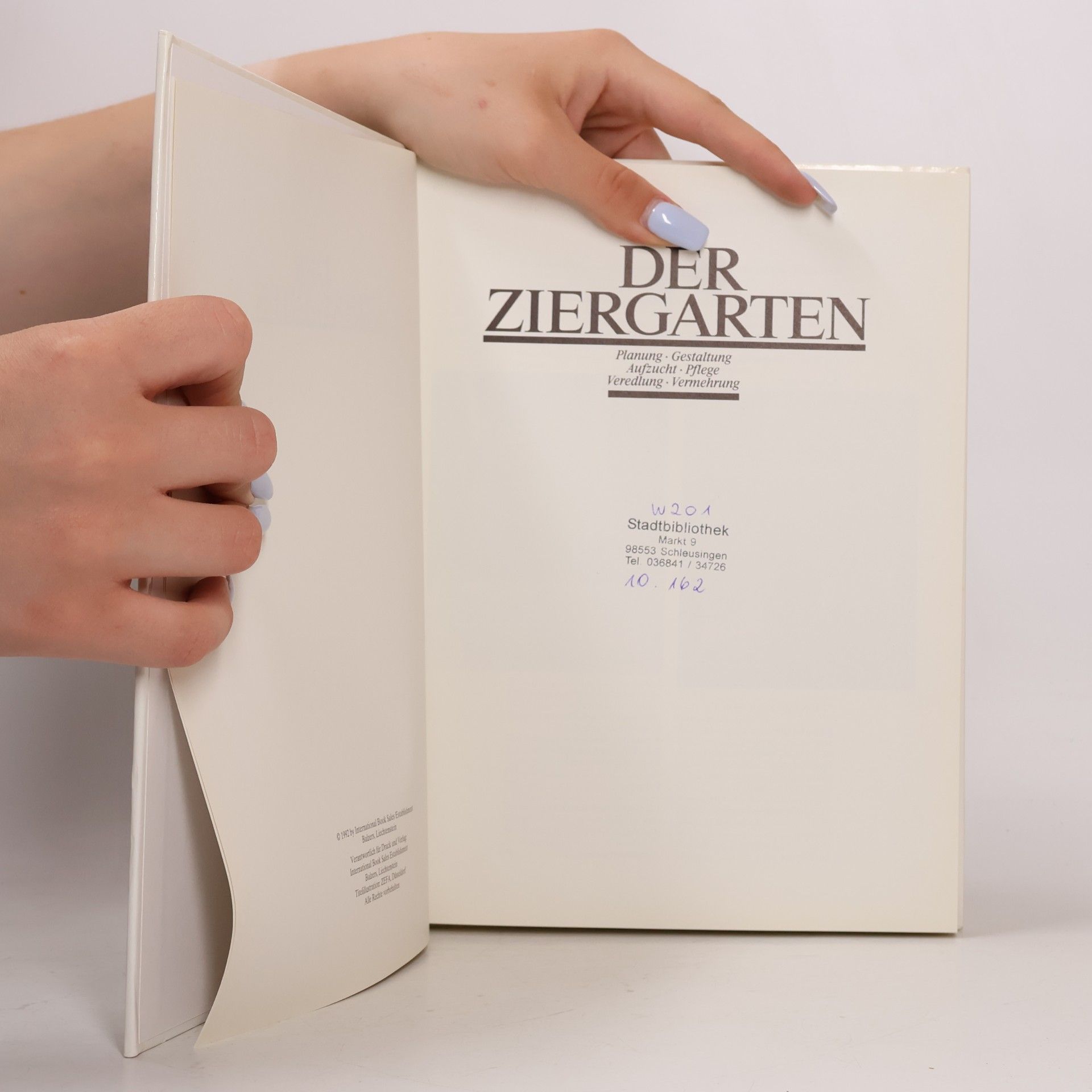 Joachim Breschke Der Ziergarten