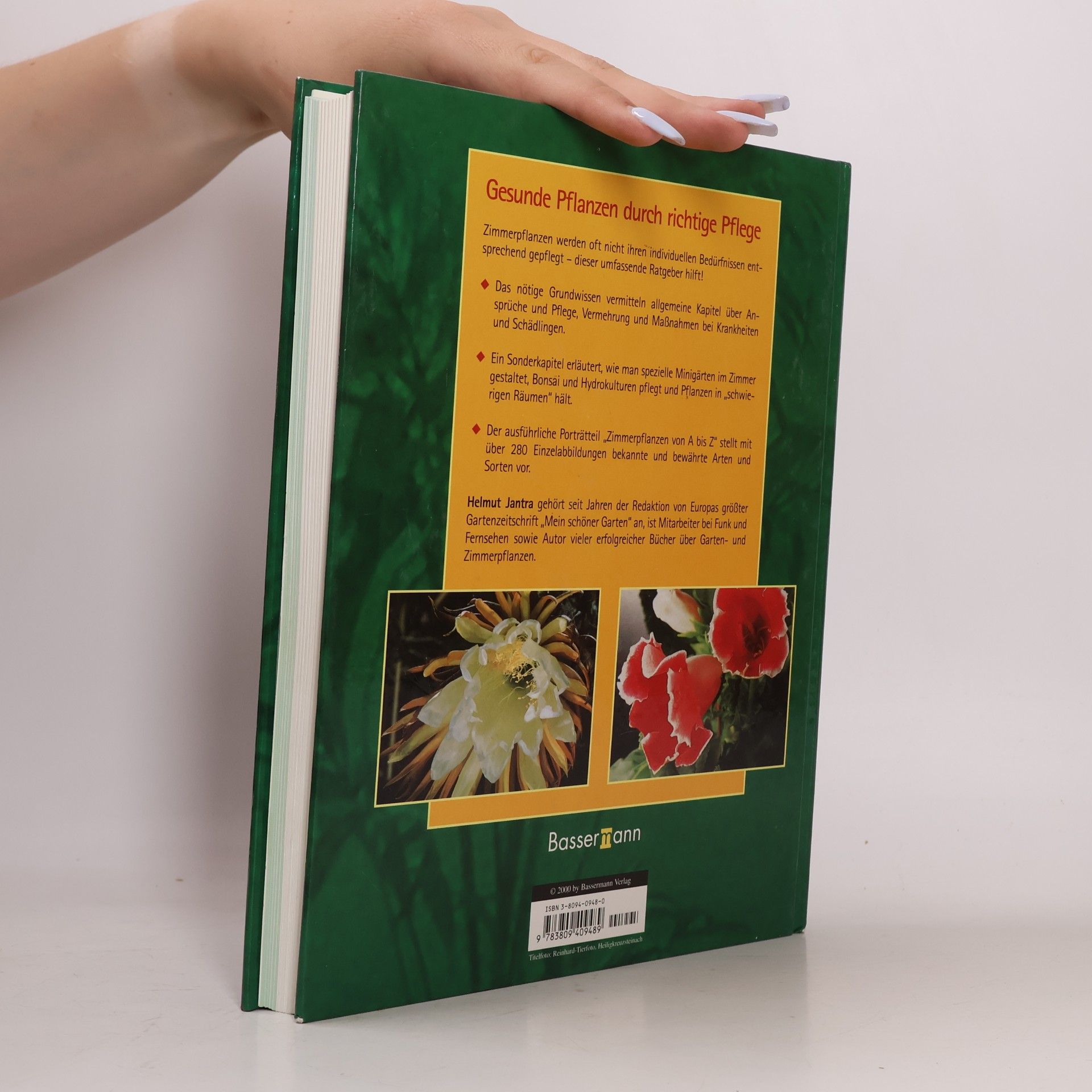 Helmut Jantra Das große Handbuch der Zimmerpflanzen